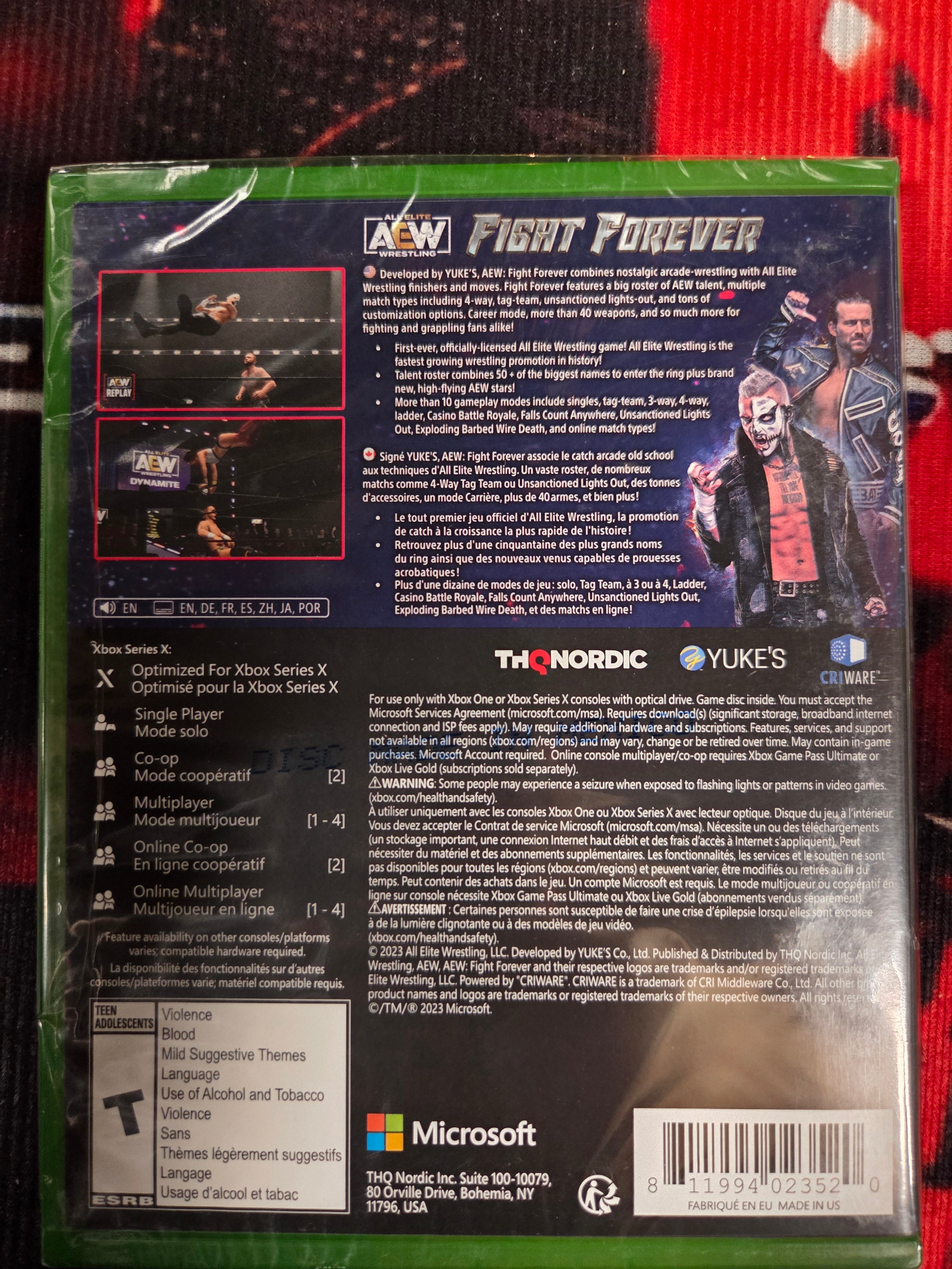 AEW FIGHT FOREVER-XBOX ONE
