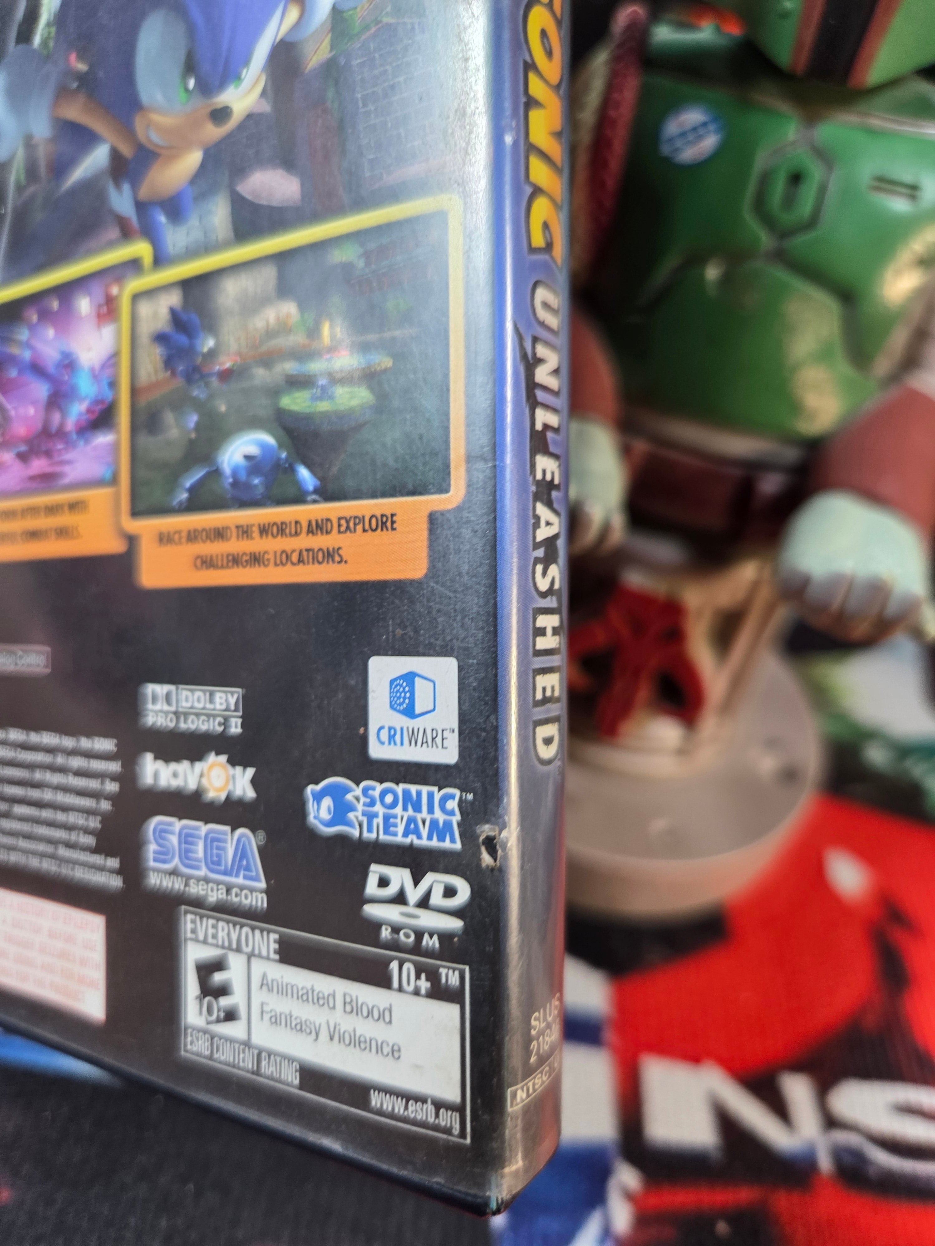 SONIC UNLEASHED-PS2