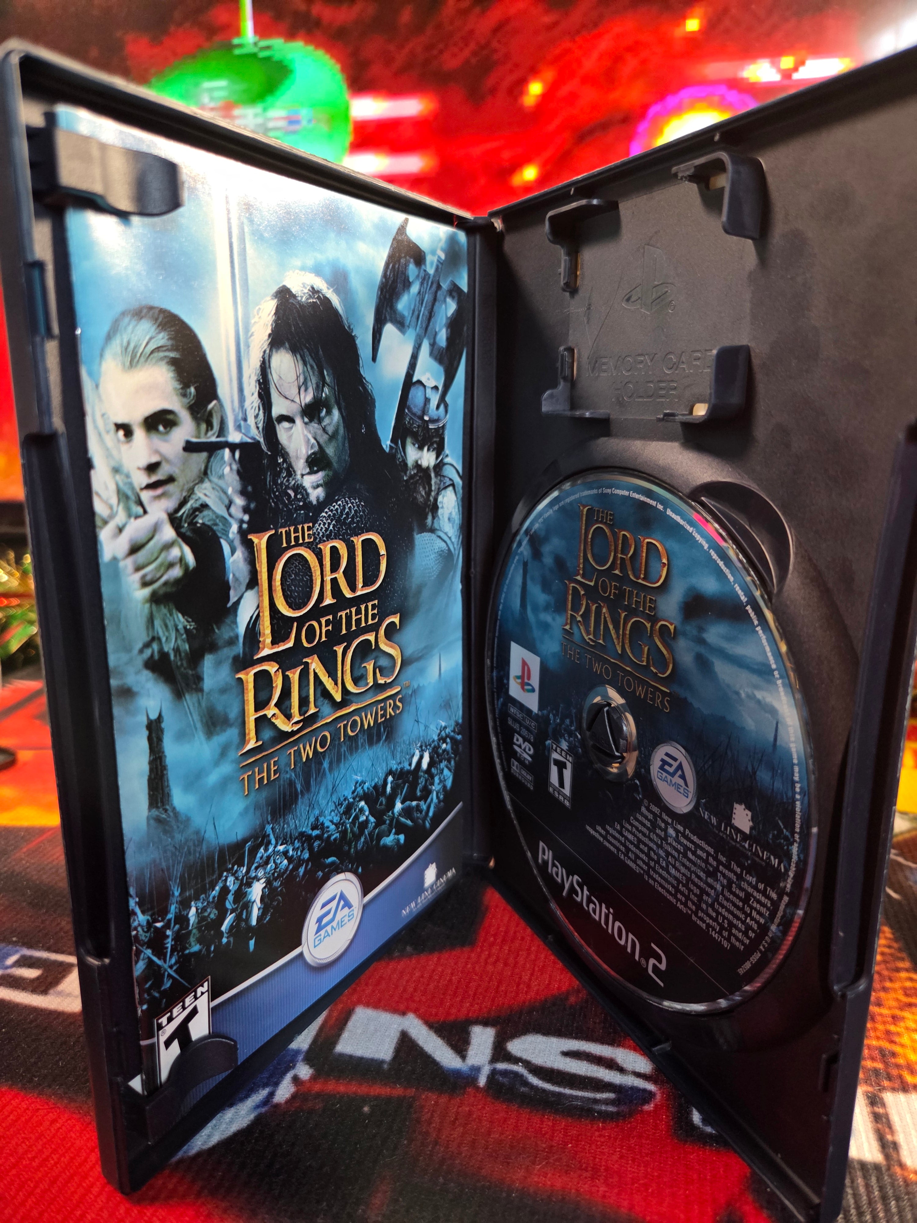 THE LORD OF THE RINGS THE TWO TOWERS-PS2