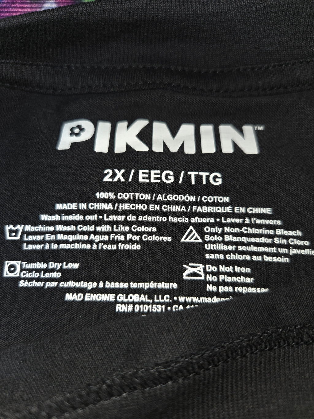 LICENSED NINTENDO PIKMIN-TSHIRT [2X]