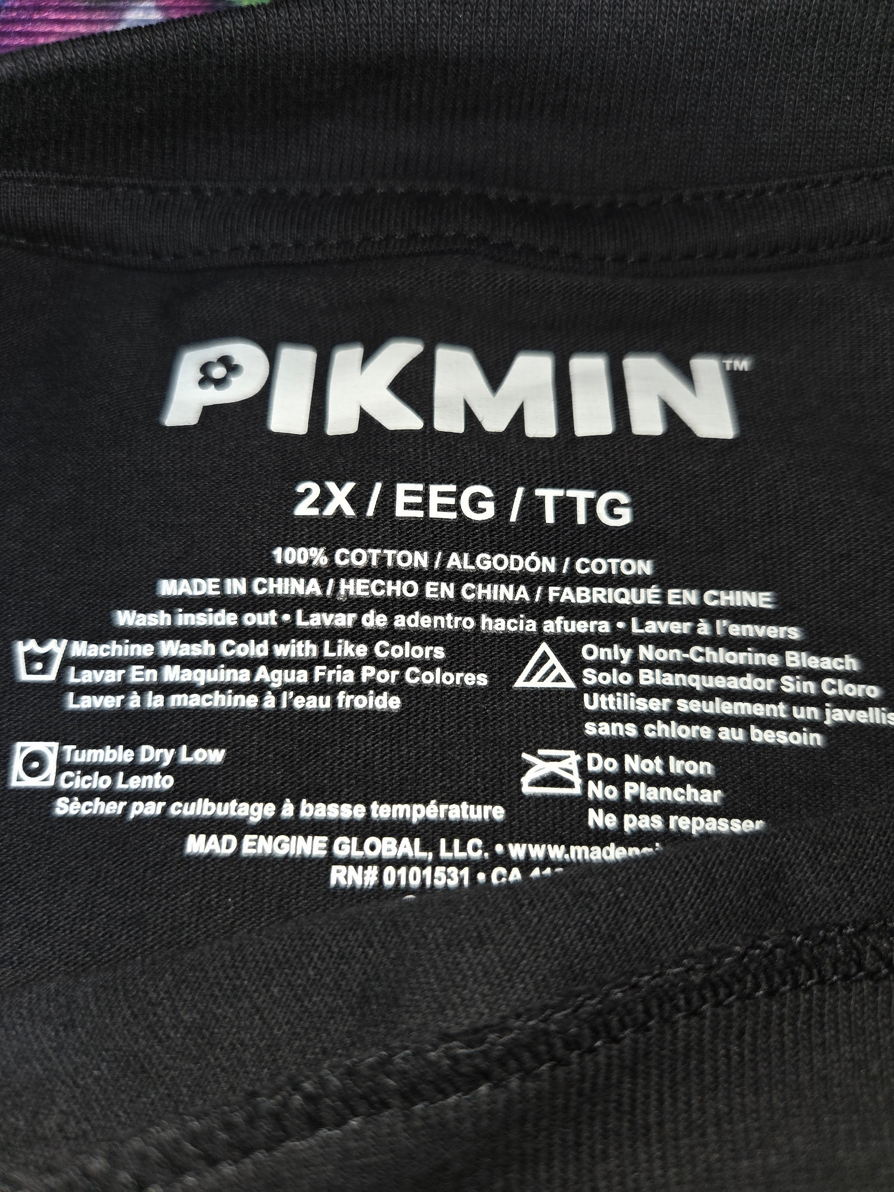LICENSED NINTENDO PIKMIN-TSHIRT [2X]