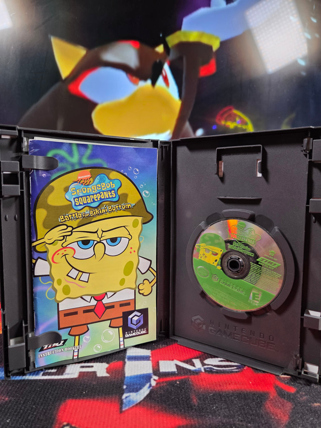 SPONGEBOB SQUAREPANTS BATTLE FOR BIKINI BOTTOM-GAMECUBE