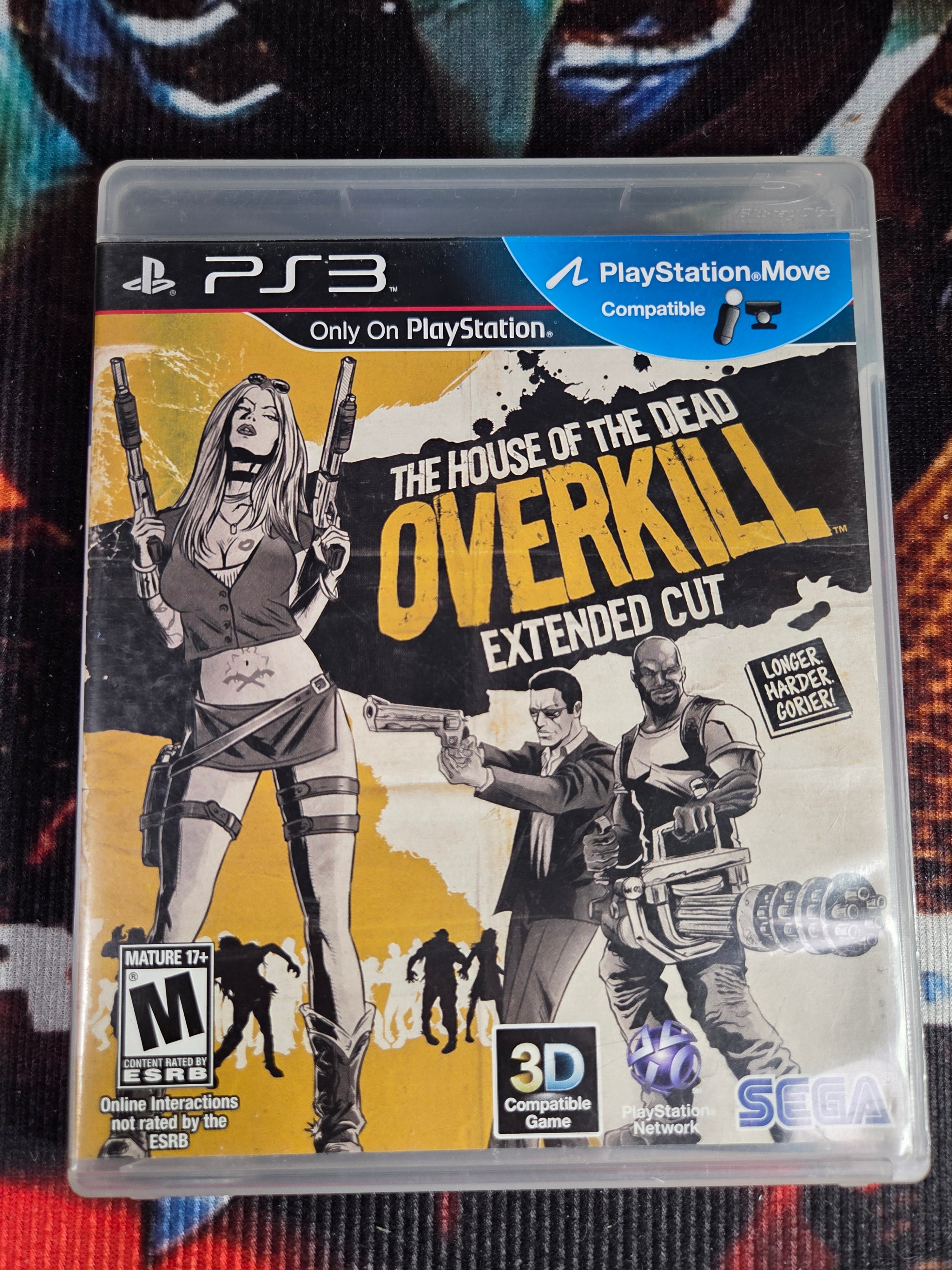 HOUSE OF THE DEAD OVERKILL EXTENDED CUT-PS3