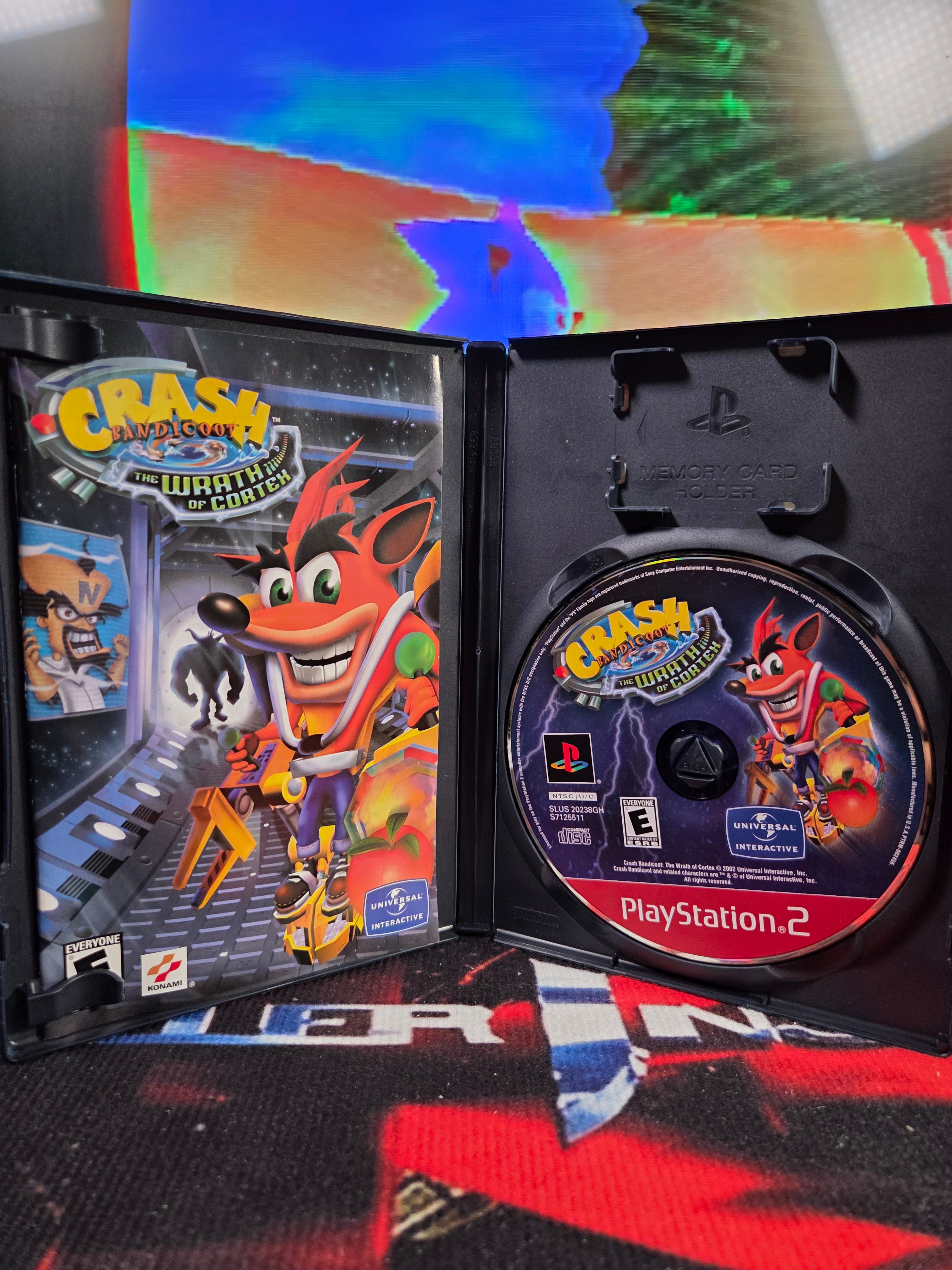 CRASH BANDICOOT THE WRATH OF CORTEX-PS2