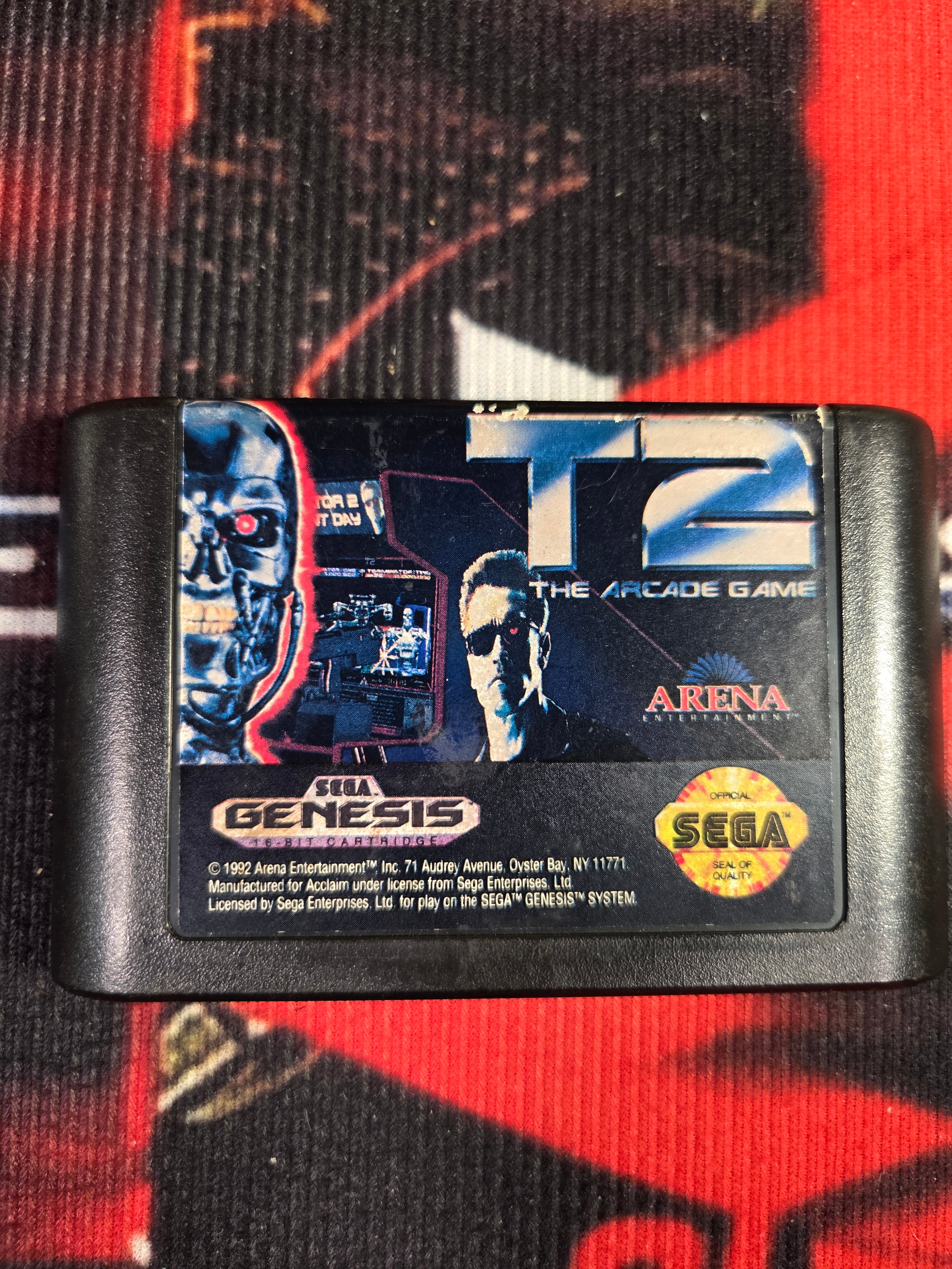 TERMINATOR 2 THE ARCADE GAME-SEGA GENESIS
