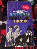 THE BEST OF SATURDAY NIGHT LIVE 1978-VHS