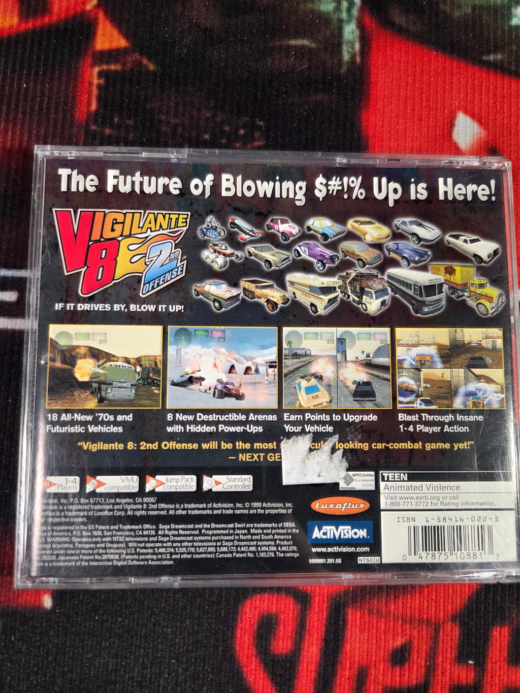 VIGILANTE 2ND OFFENSE-SEGA DREAMCAST