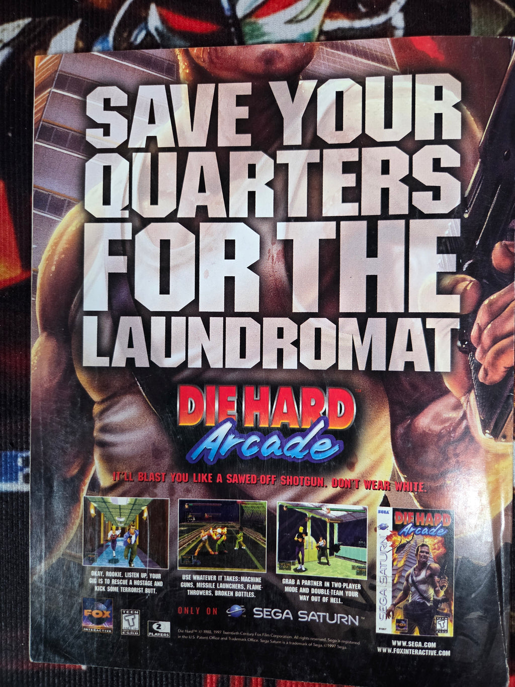 GAMEPRO #103 SOUL BLADE WITH CARDS & POSTER