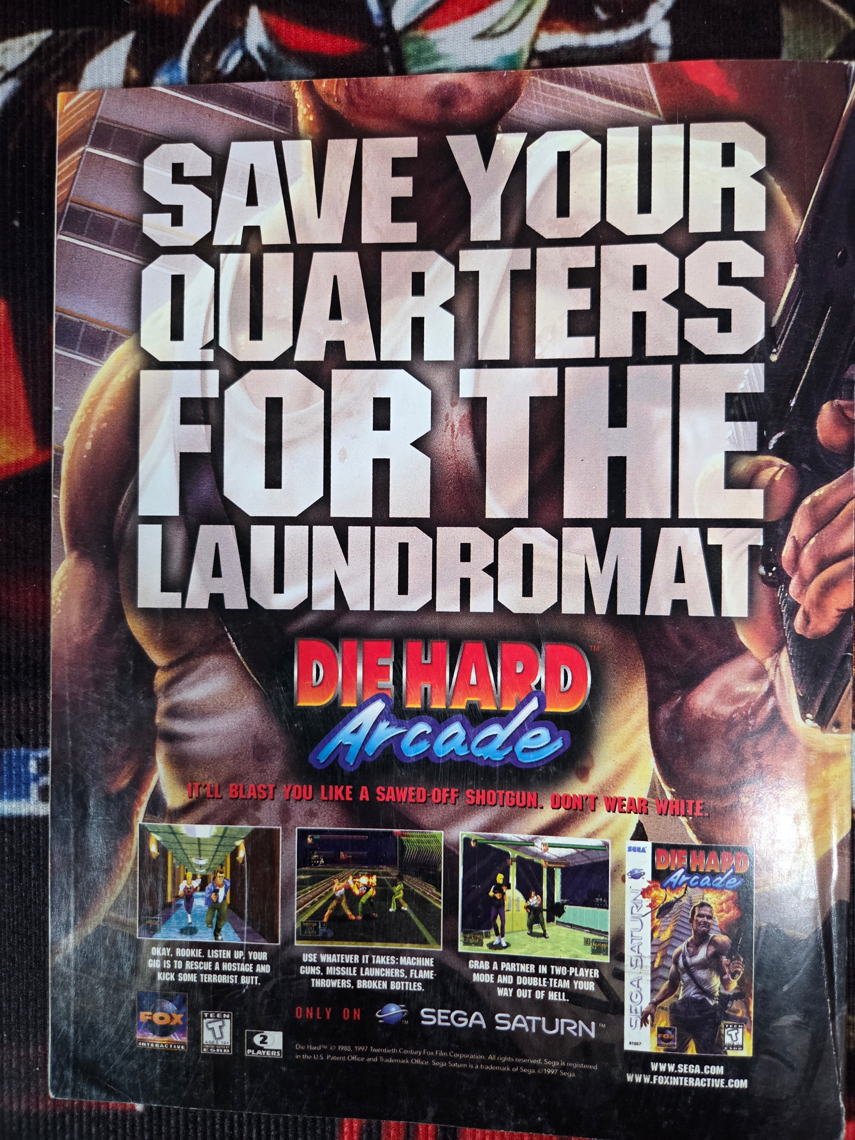 GAMEPRO #103 SOUL BLADE WITH CARDS & POSTER