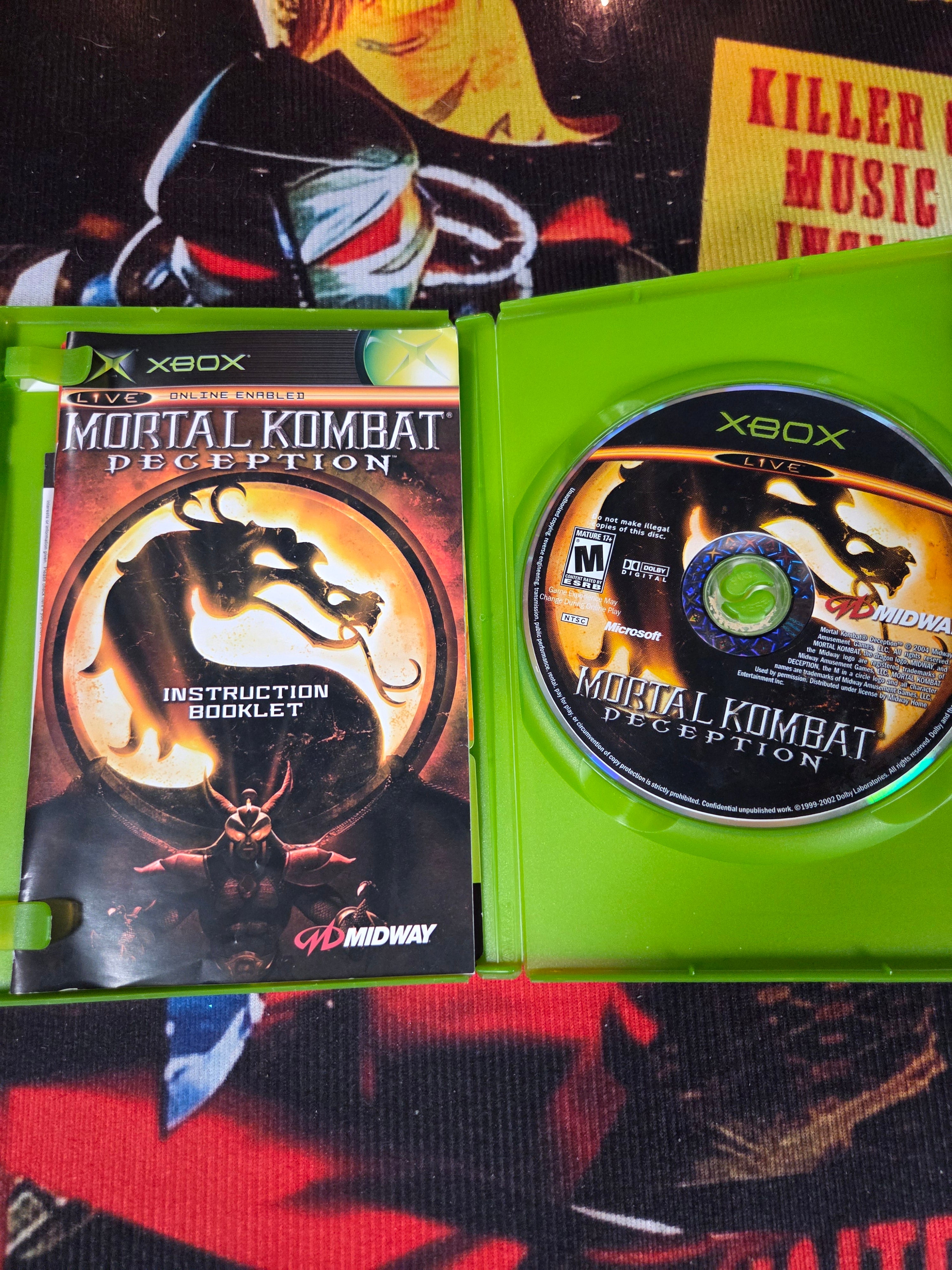 MORTAL KOMBAT DECEPTION -XBOX
