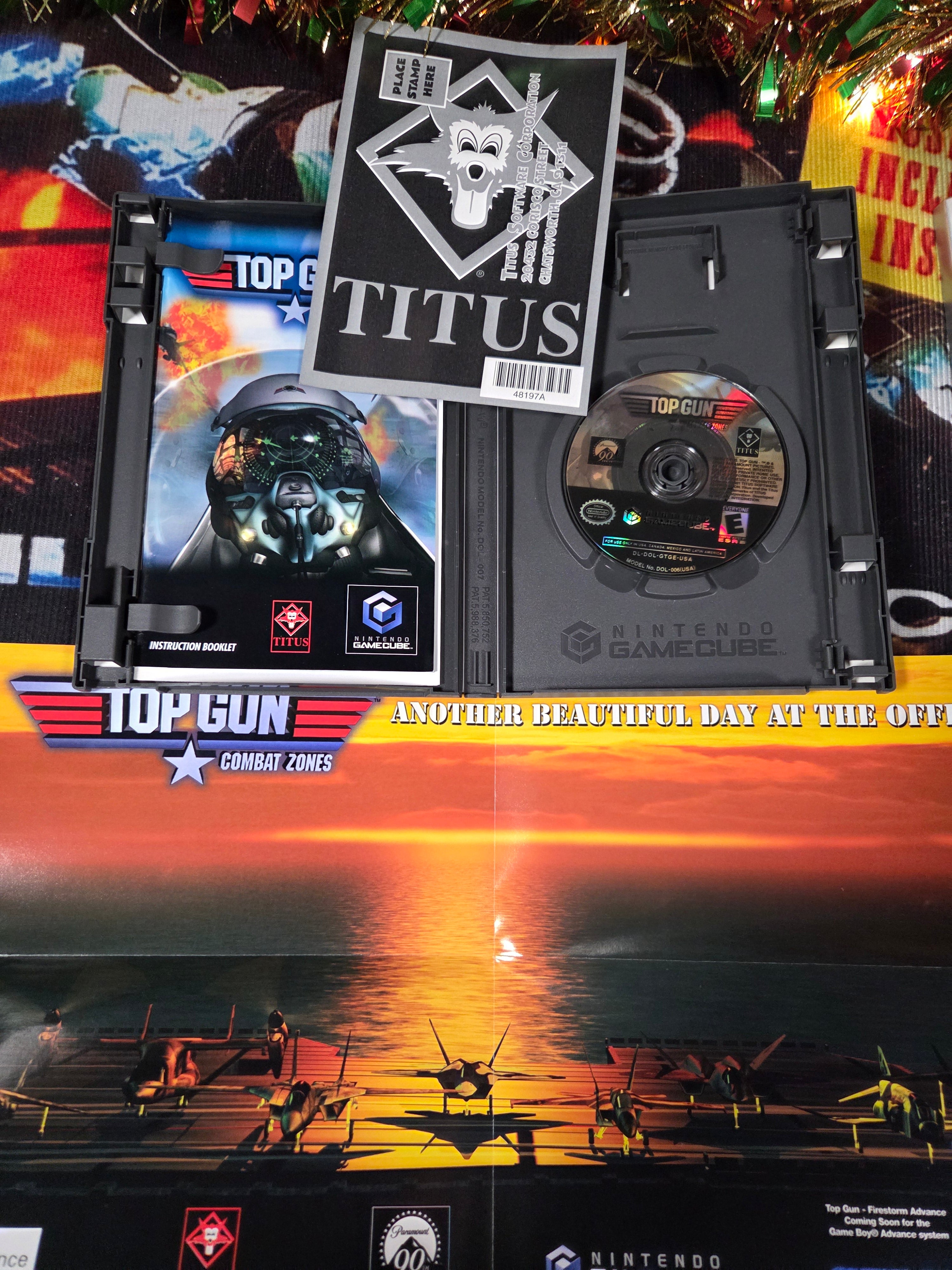 TOP GUN COMBAT ZONES-GAMECUBE