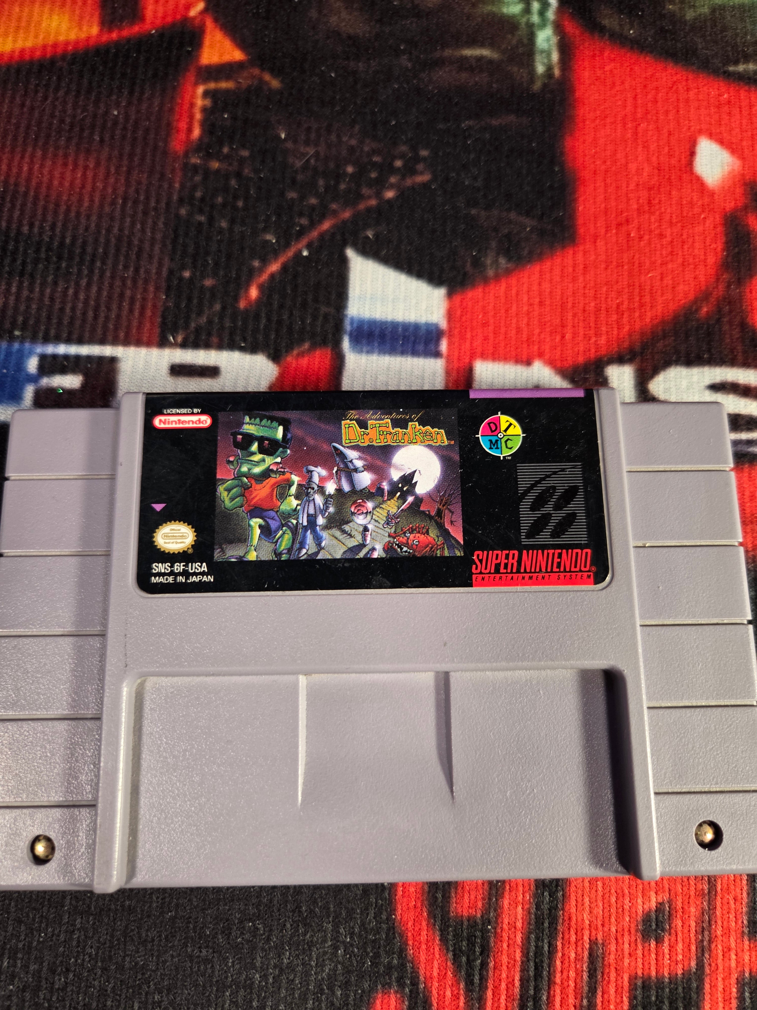 THE ADVENTURES OF DR. FRANKEN-SNES