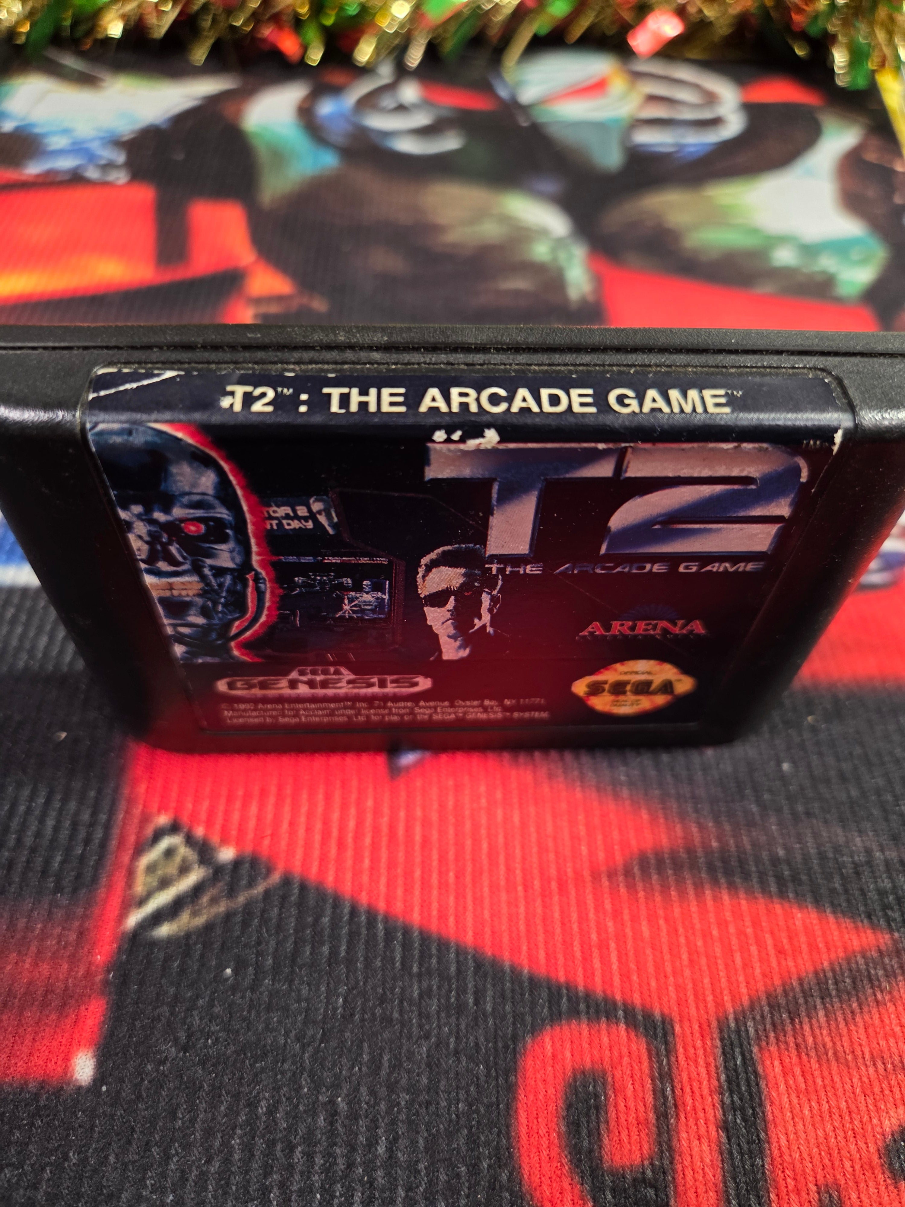 TERMINATOR 2 THE ARCADE GAME-SEGA GENESIS