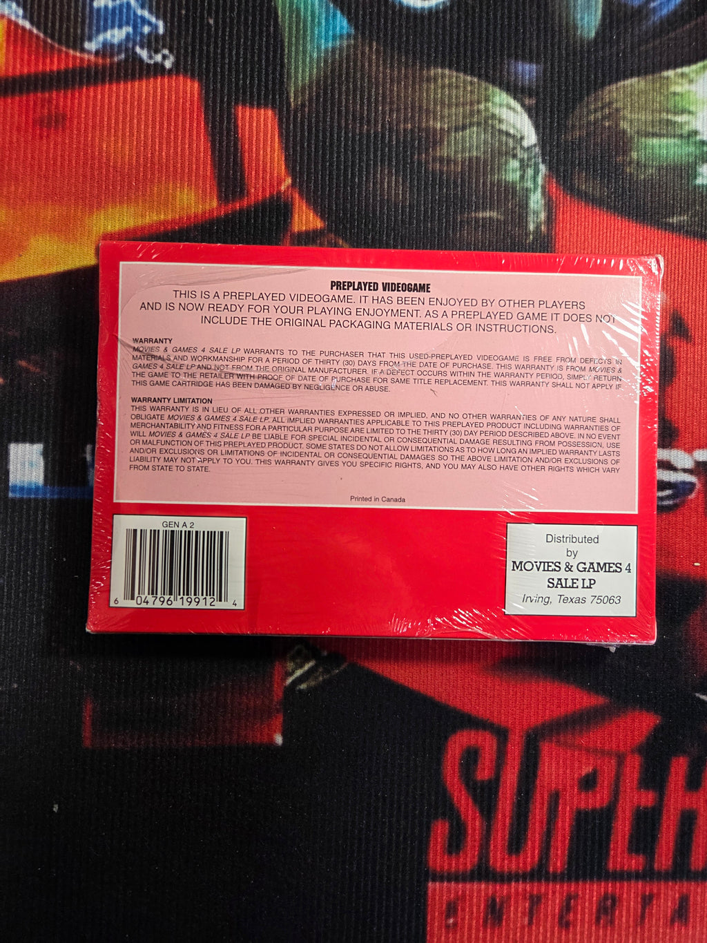 MORTAL KOMBAT-SEGA GENESIS