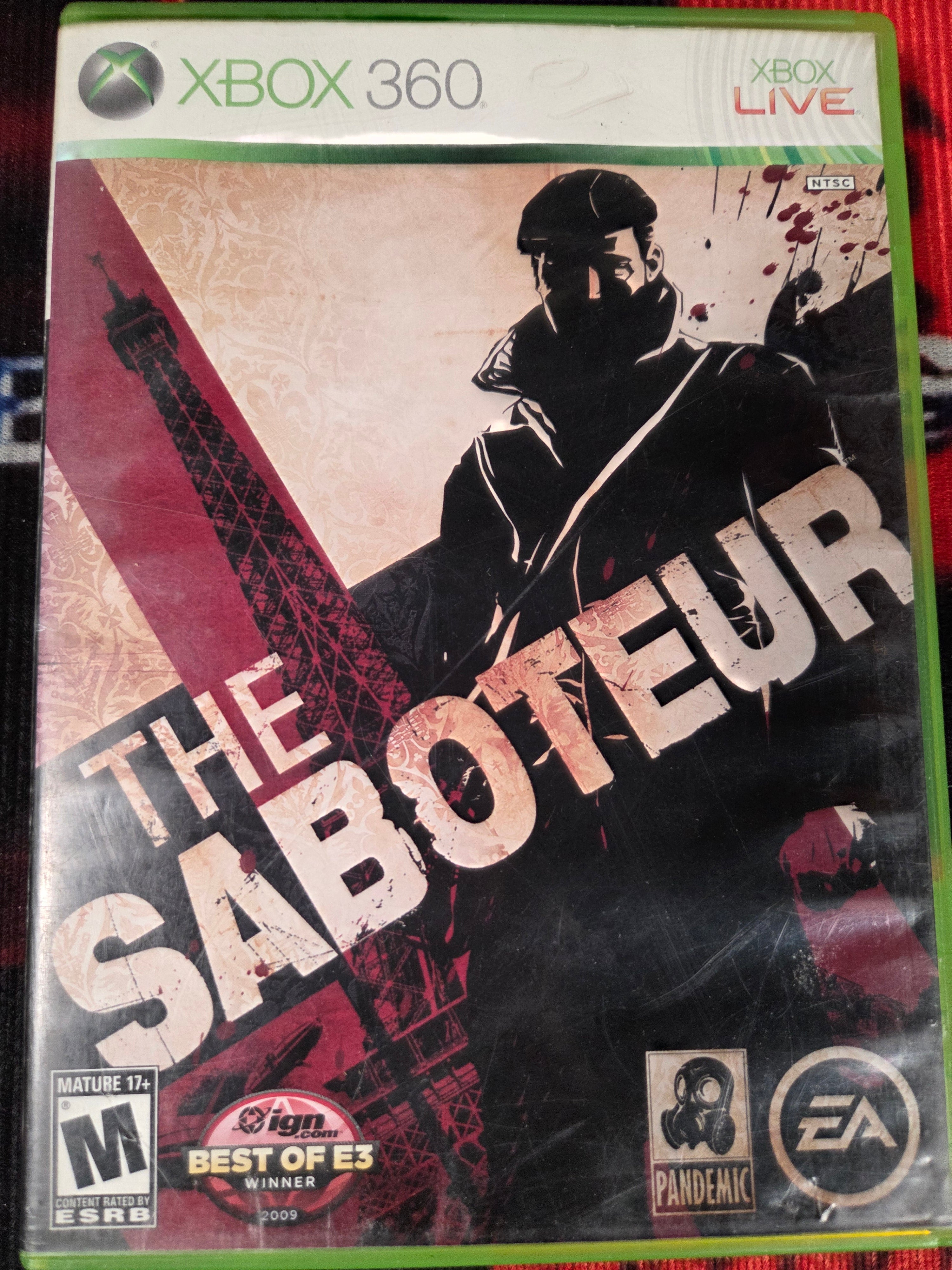 THE SABOTEUR-XBOX 360