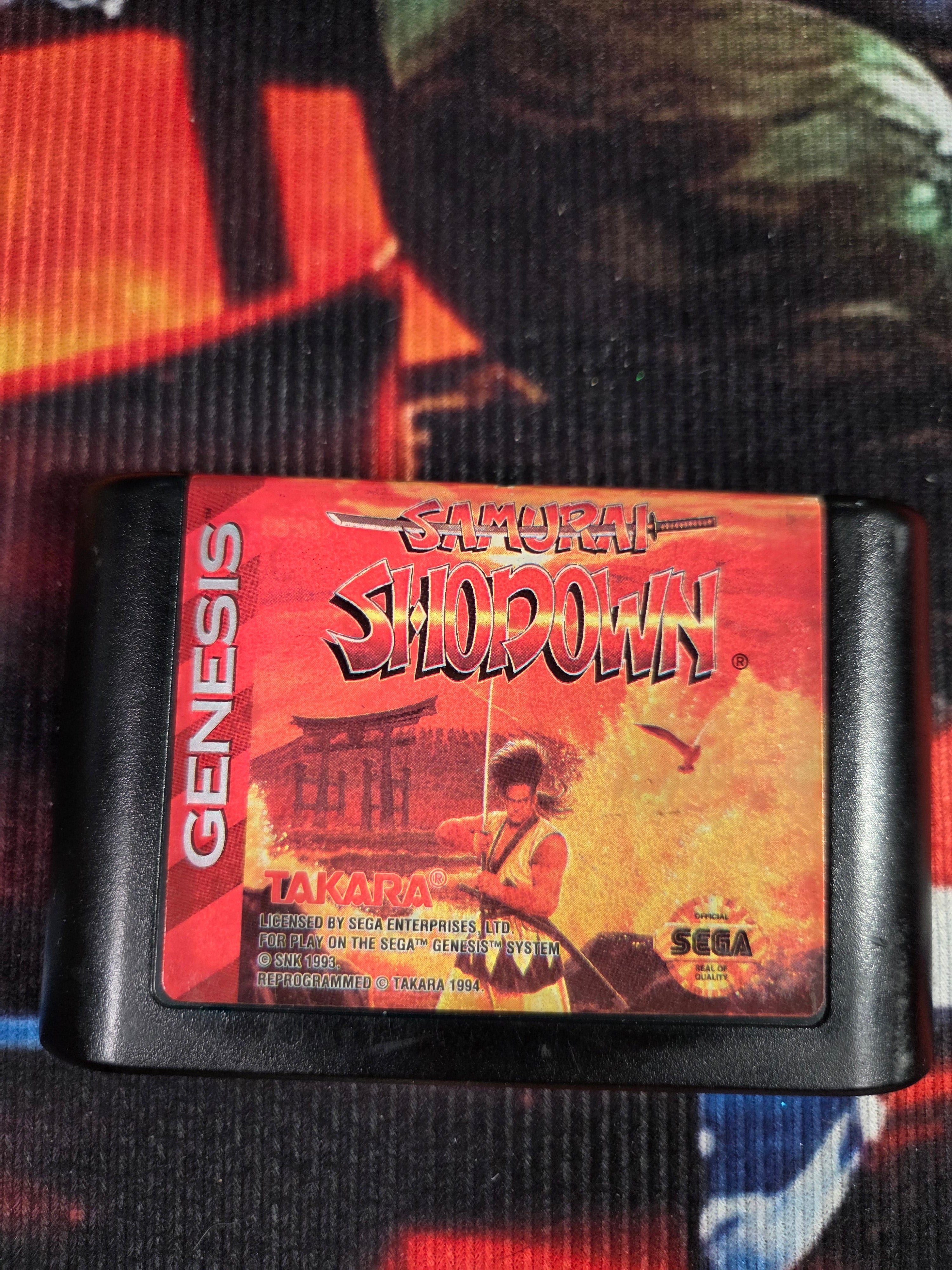 SAMURAI SHODOWN-SEGA GENESIS