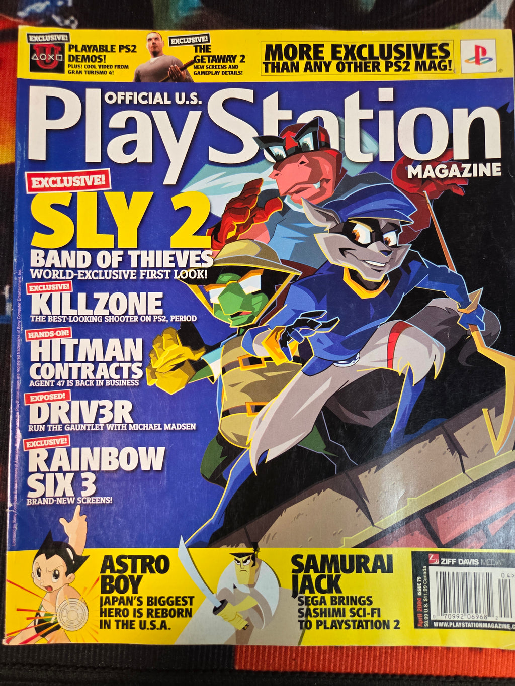 PLAYSTATION MAGAZINE #79 SLY 2