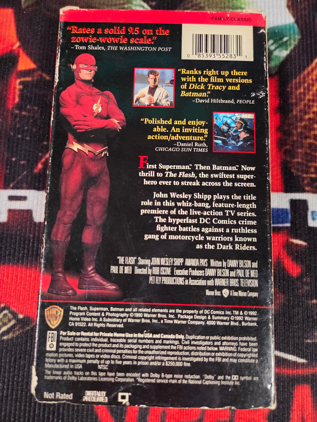 THE FLASH-VHS