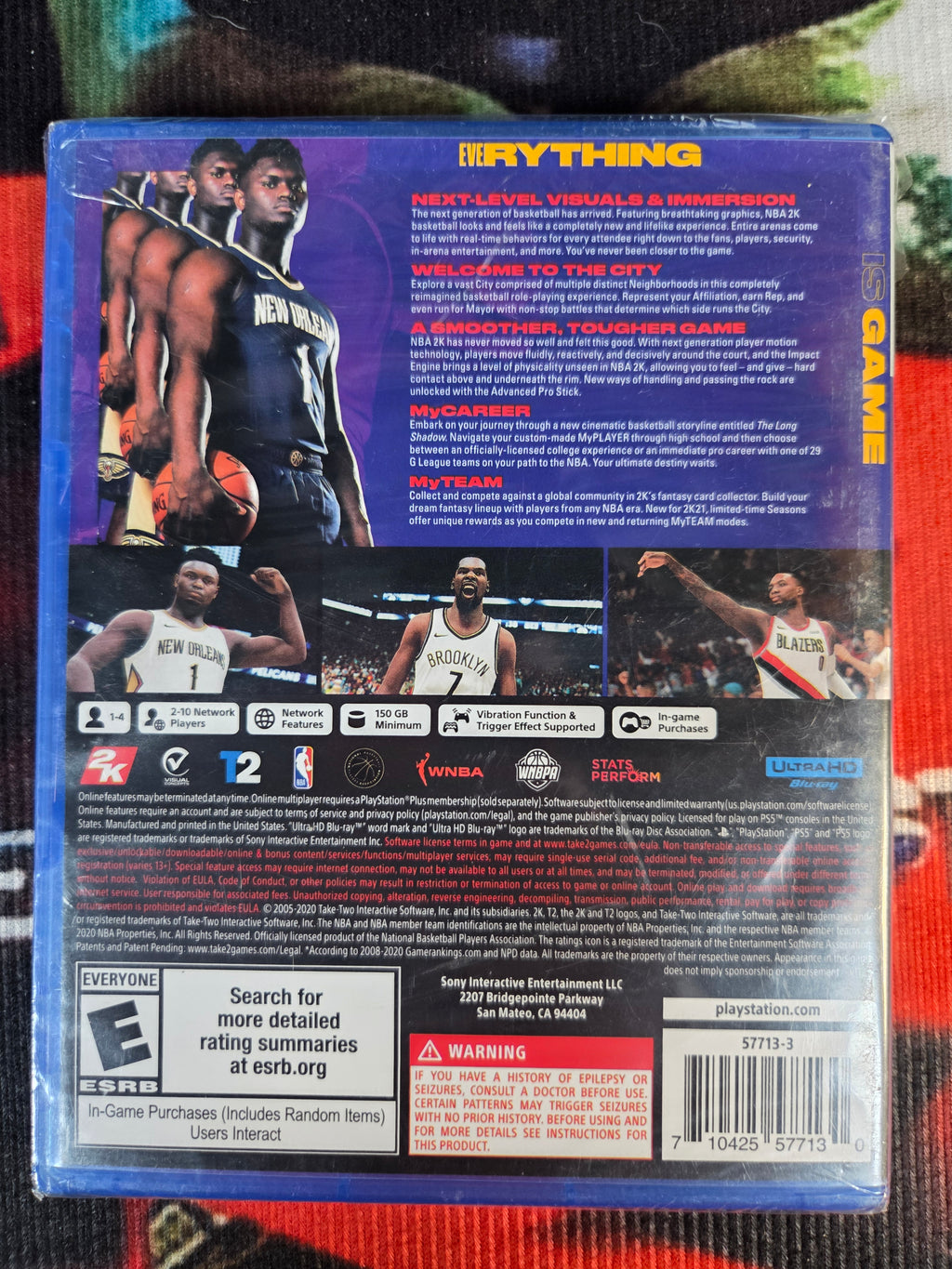 NBA 2K21 ZION WILLIAMSON EDITION-PS5