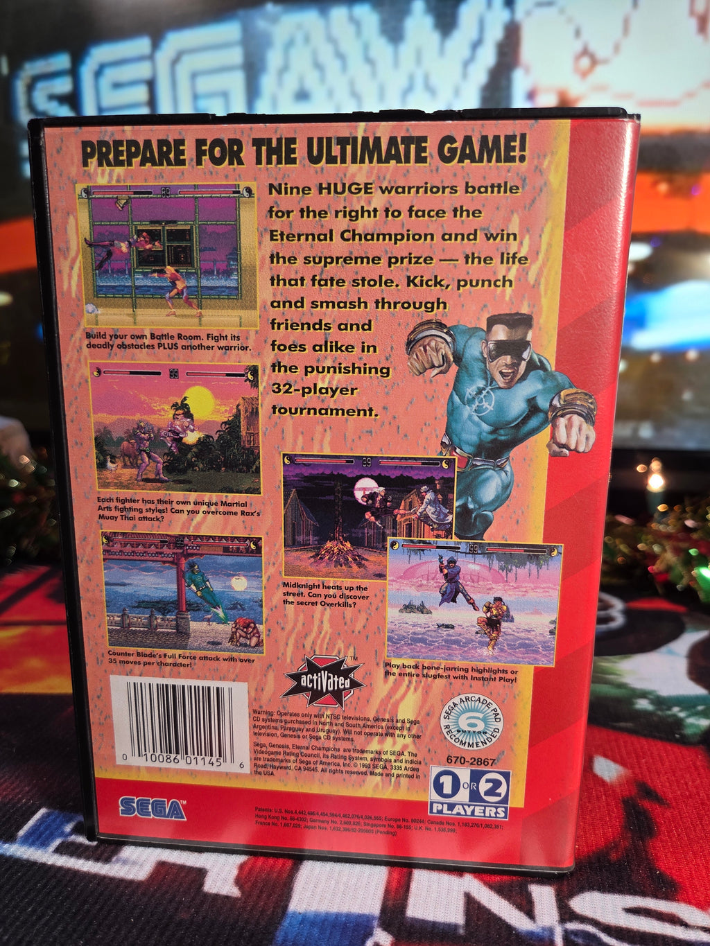 ETERNAL CHAMPIONS-SEGA GENESIS