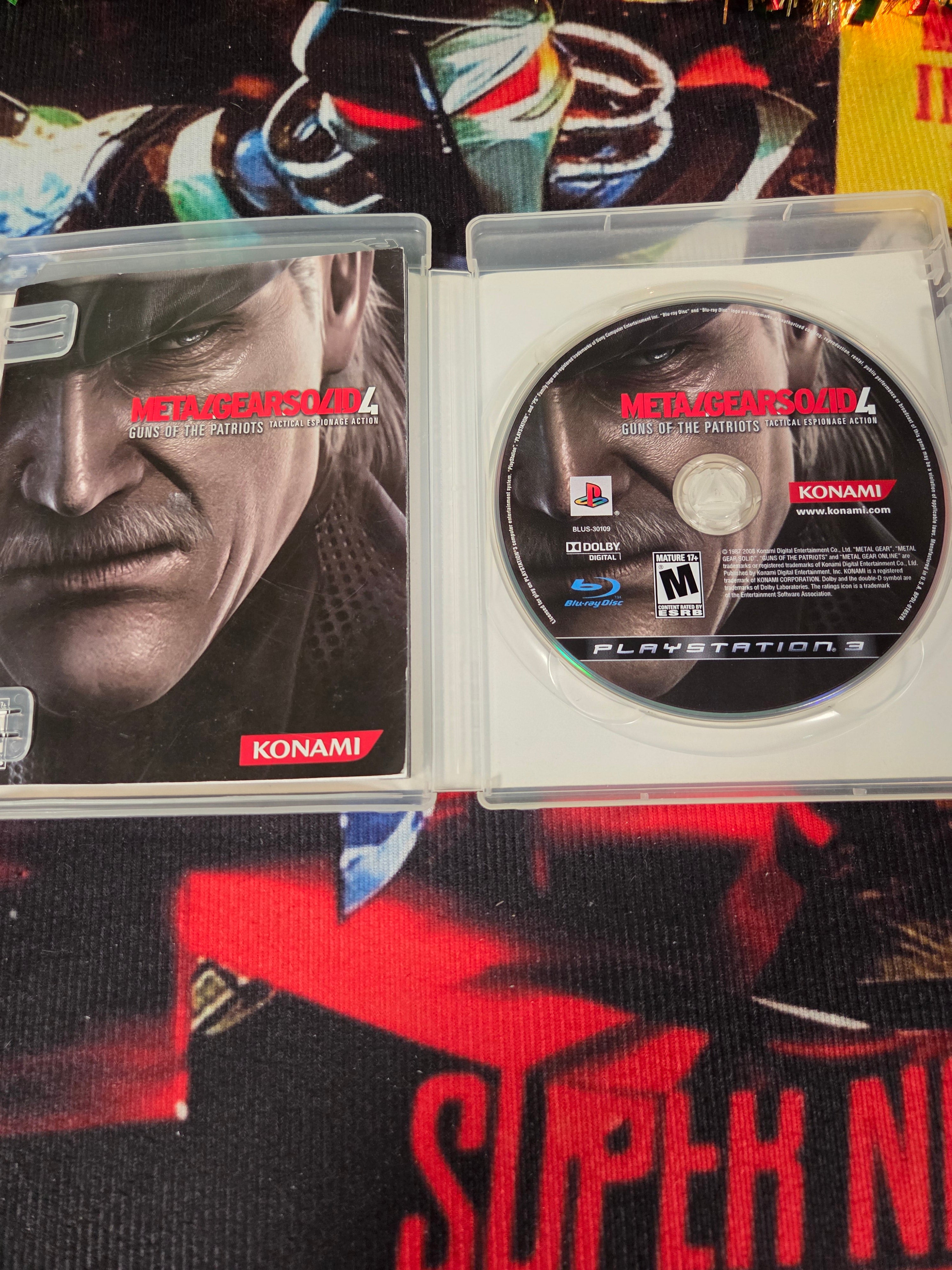 METAL GEAR SOLID 4-PS3