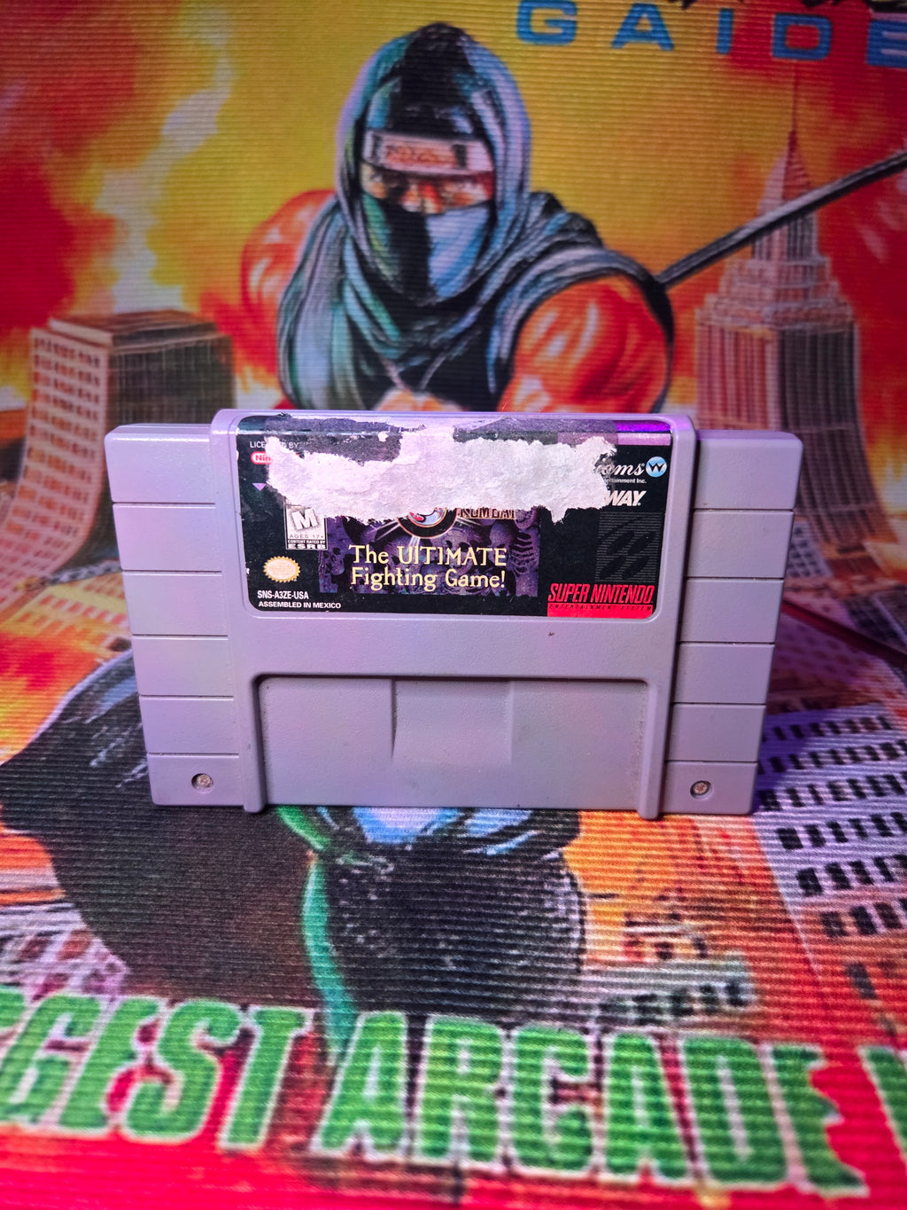 ULTIMATE MORTAL KOMBAT 3-SNES