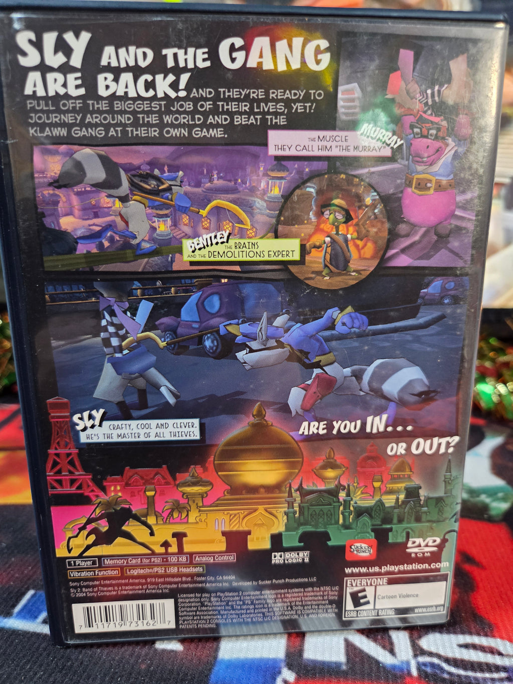SLY 2 BAND OF THIEVES-PS2