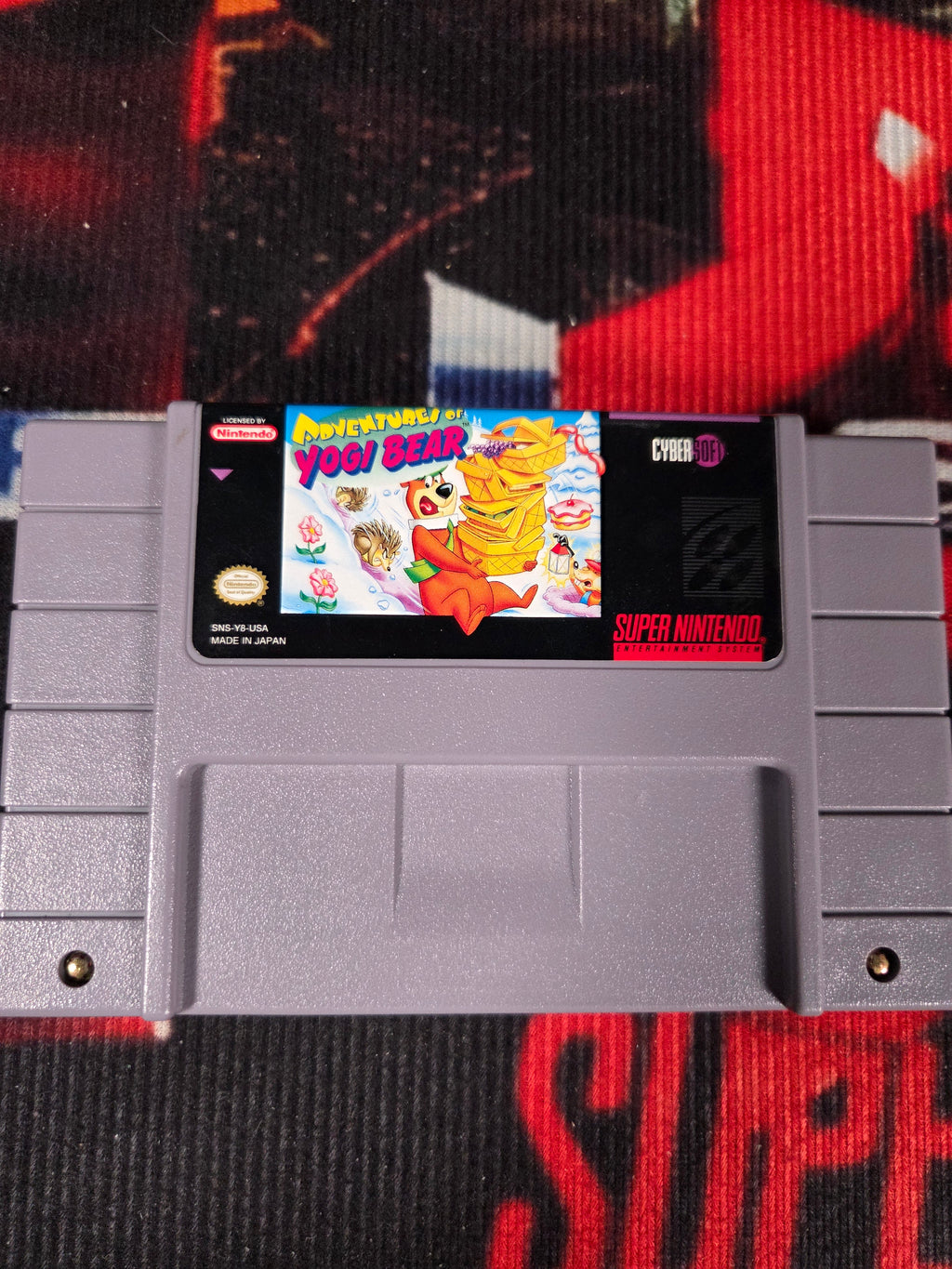 THE ADVENTURES OF YOGI BEAR-SNES