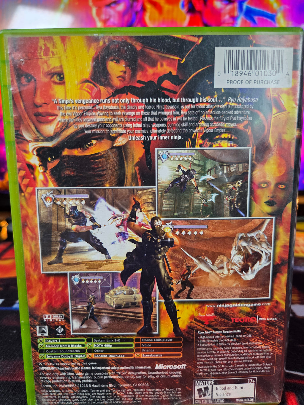 NINJA GAIDEN-XBOX