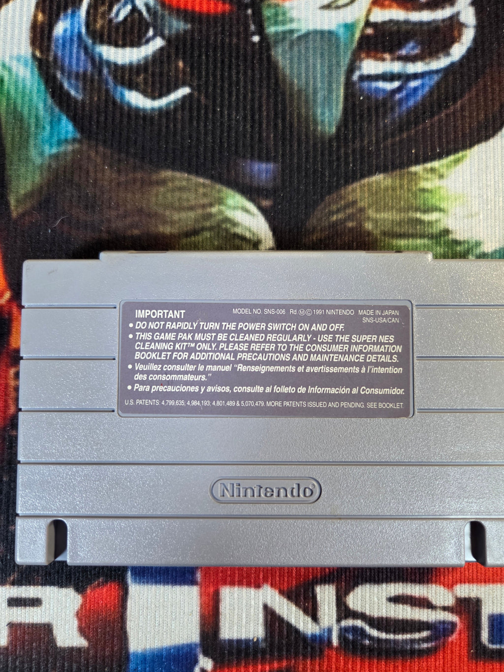 LETHAL WEAPON-SNES
