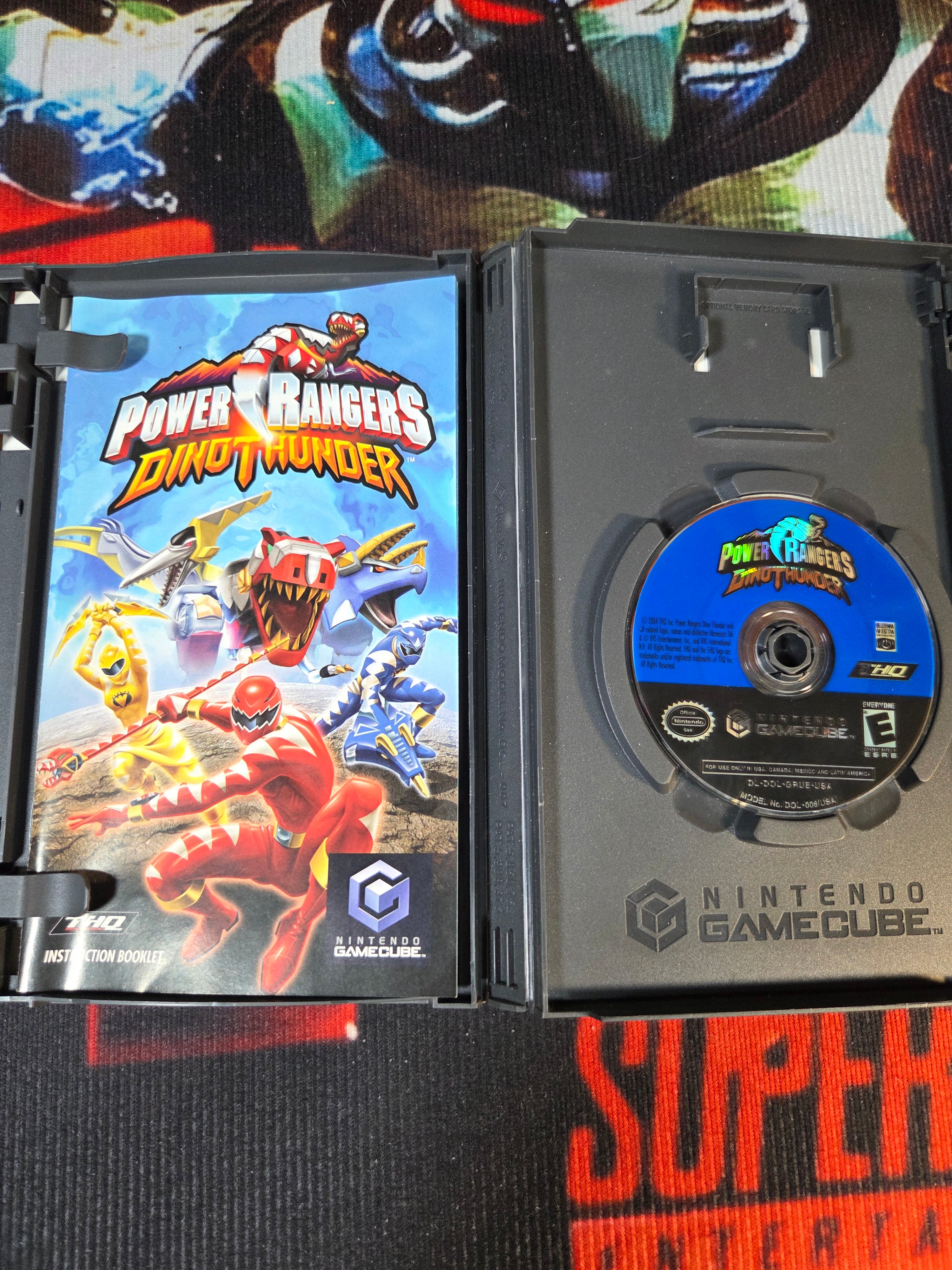 POWER RANGERS DINO THUNDER-GAMECUBE