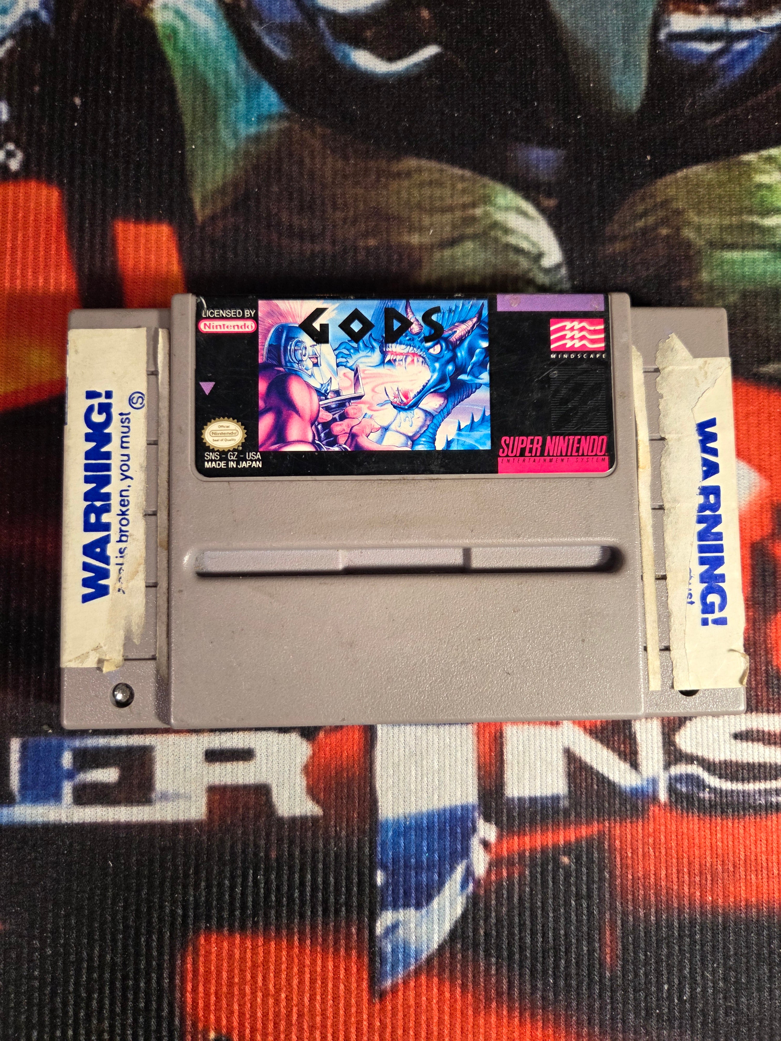 GODS-SNES