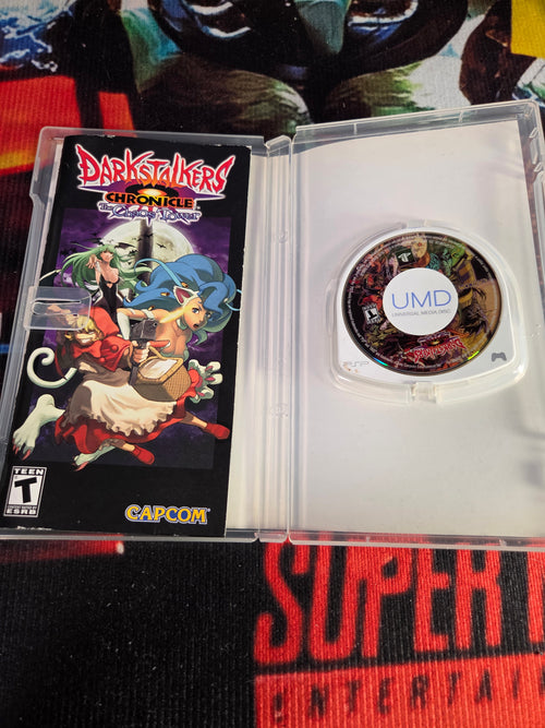 DARKSTALKERS CHRONICLE THE CHAOS TOWER-PSP