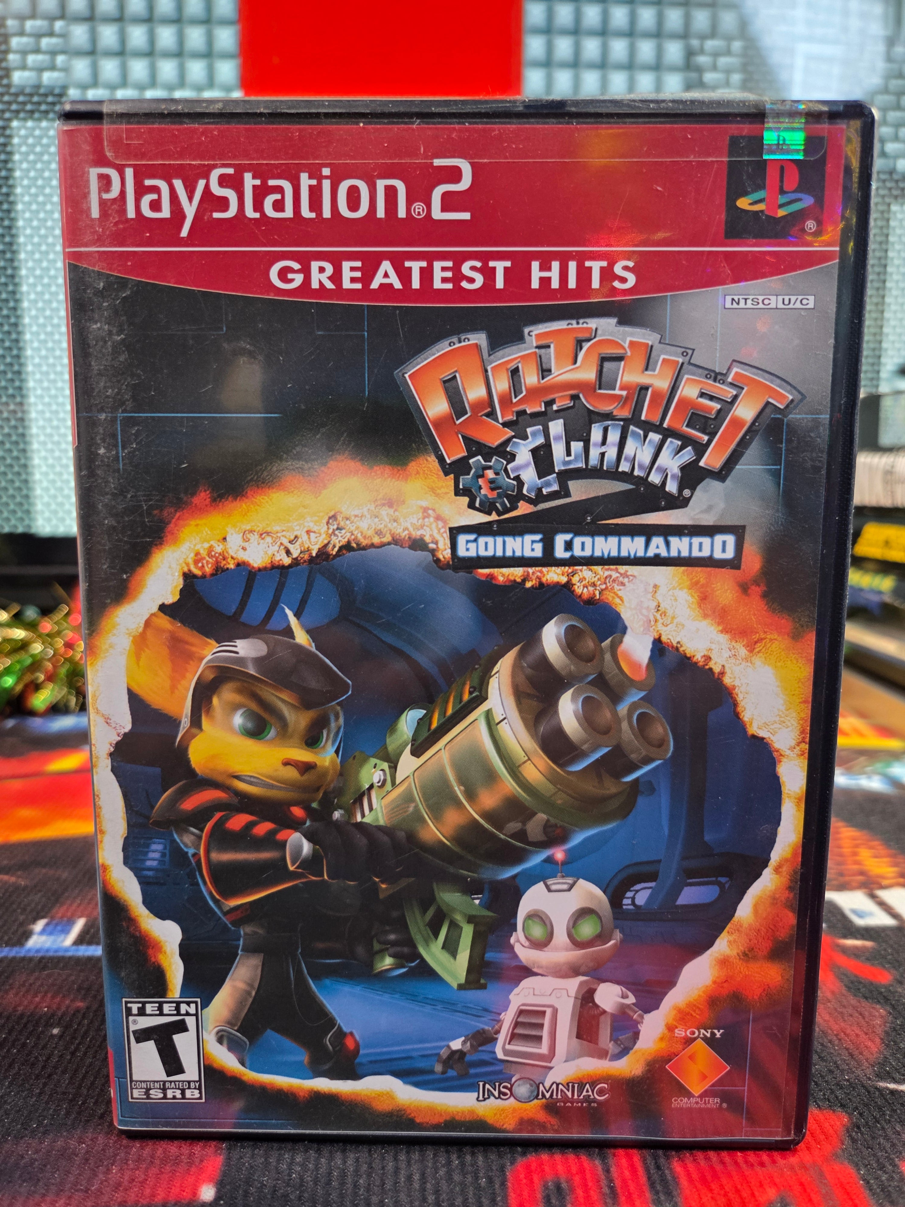 RATCHET AND CLANK GOING COMMANDO-PS2