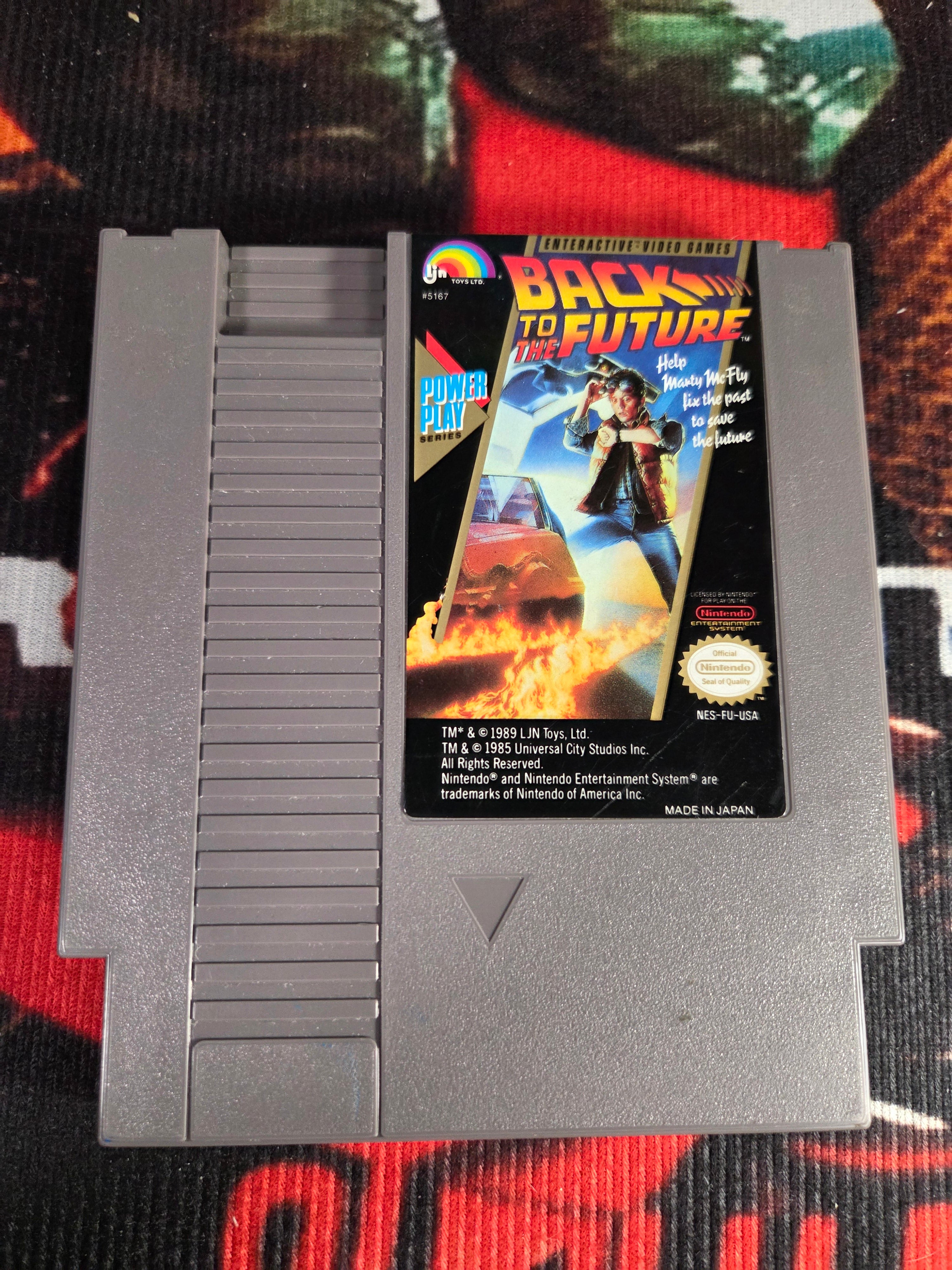BACK TO THE FUTURE-NES