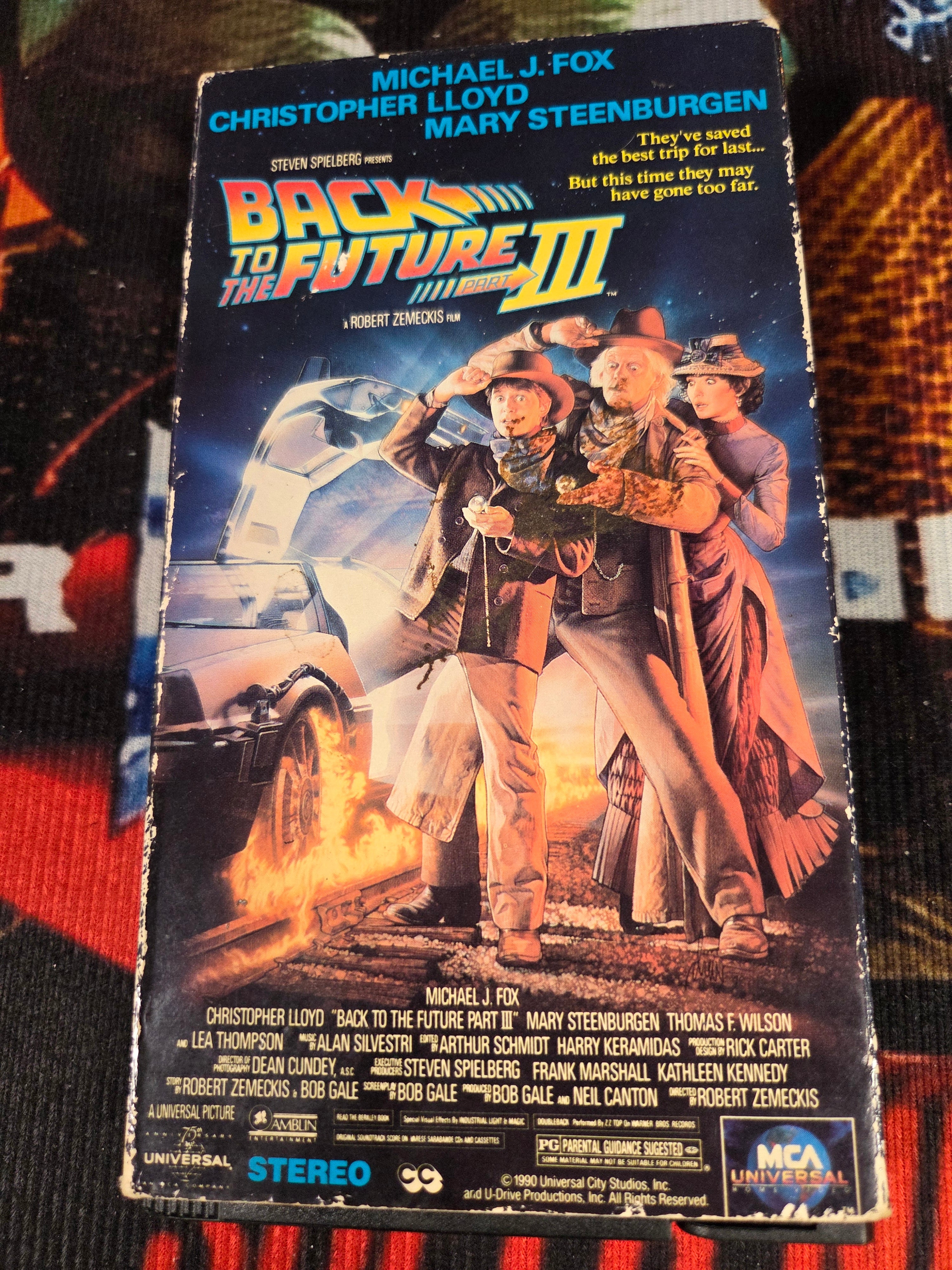BACK TO THE FUTURE III-VHS
