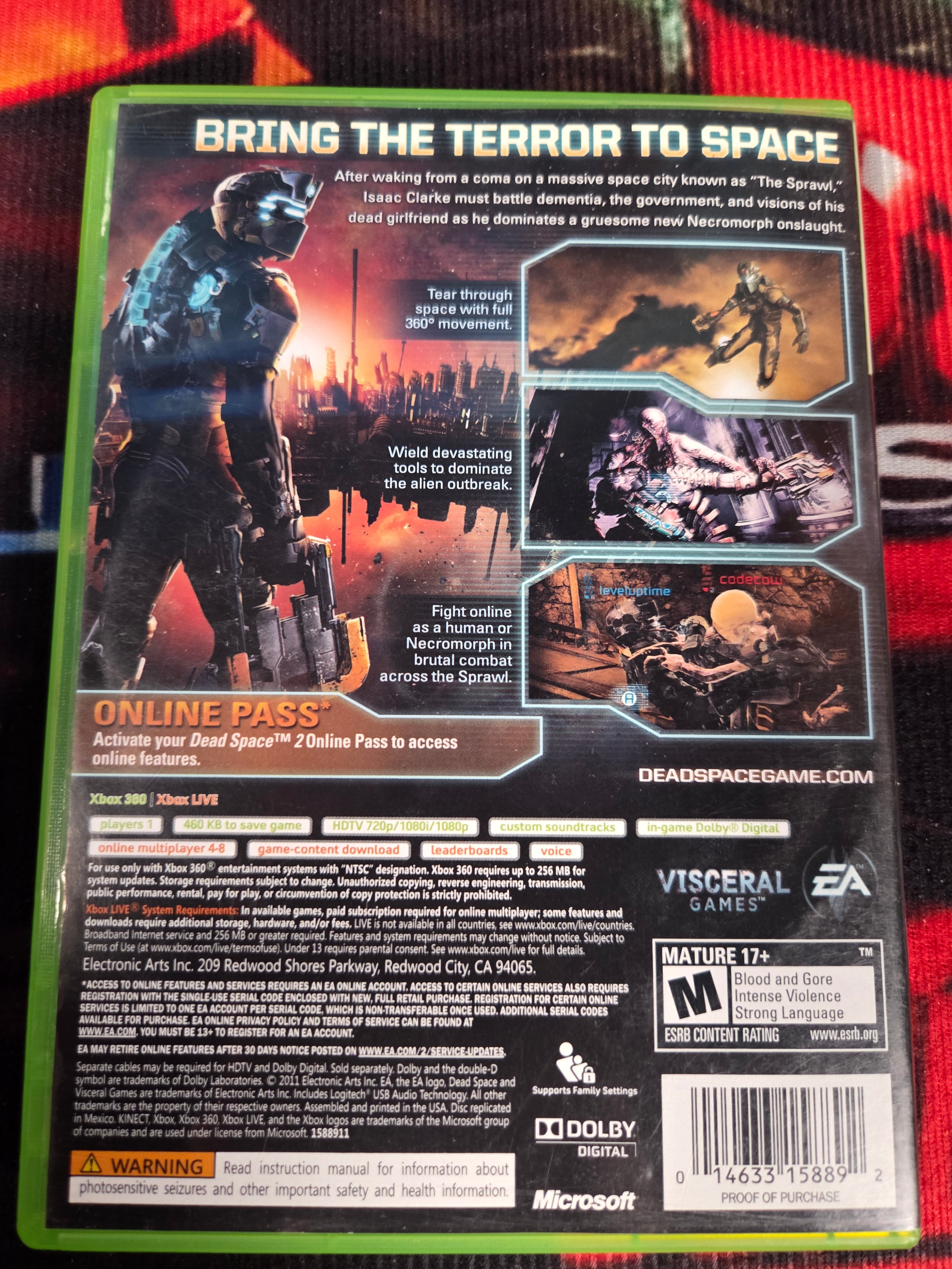DEAD SPACE 2-XBOX 360