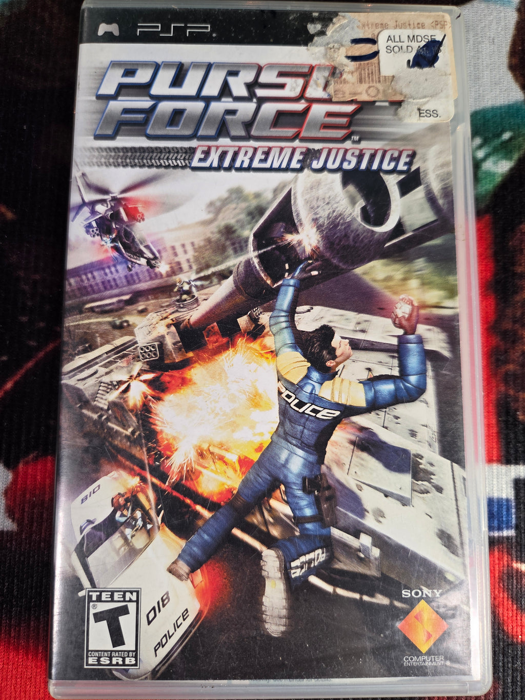 PURSUIT FORCE EXTREME JUSTICE-PSP