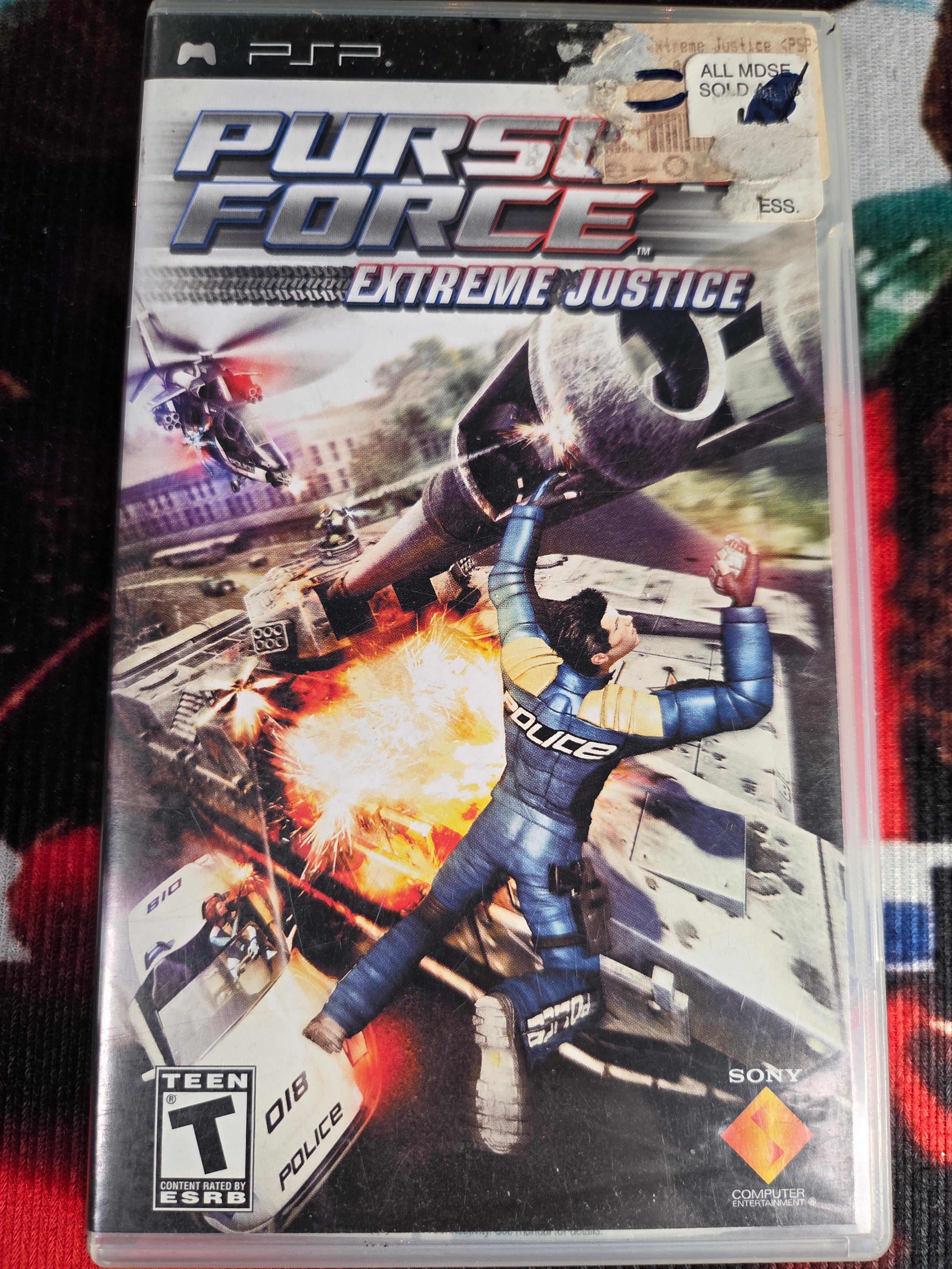 PURSUIT FORCE EXTREME JUSTICE-PSP
