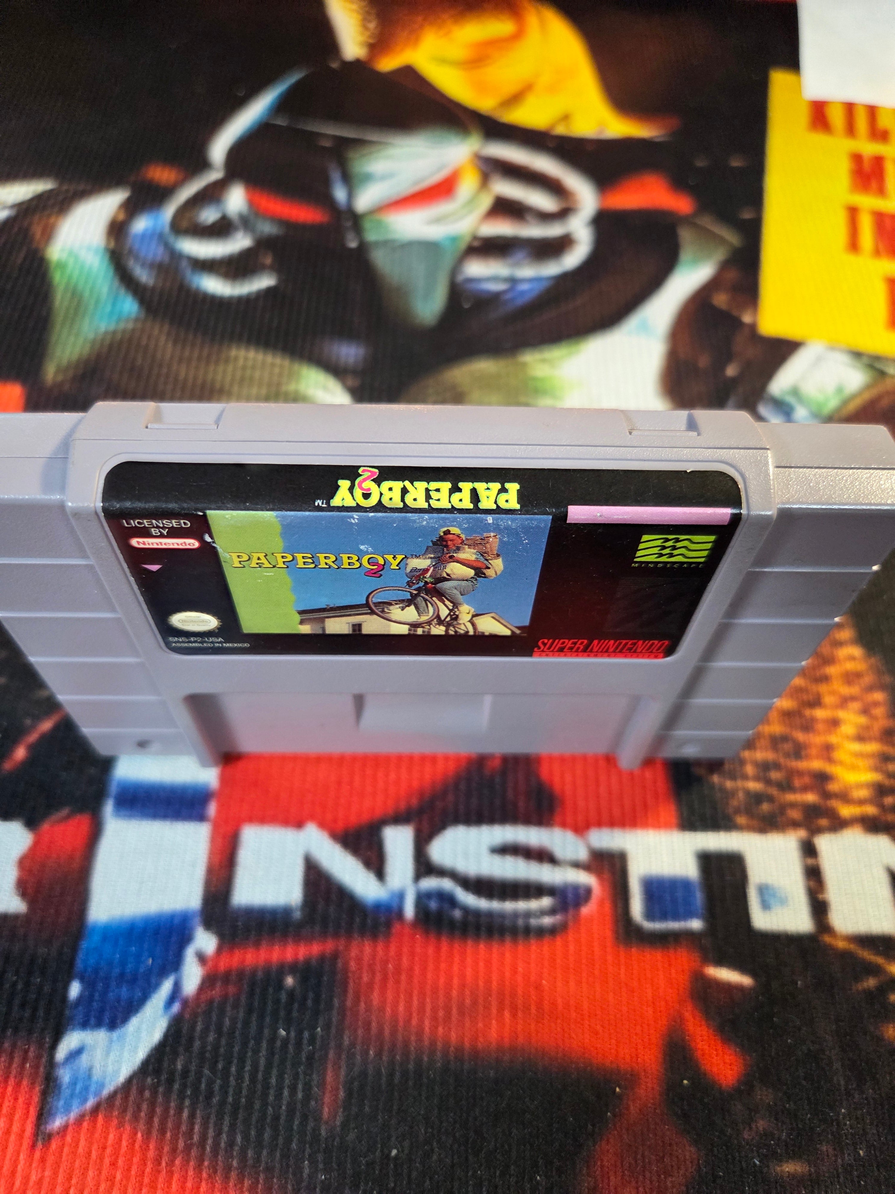 PAPERBOY 2-SNES