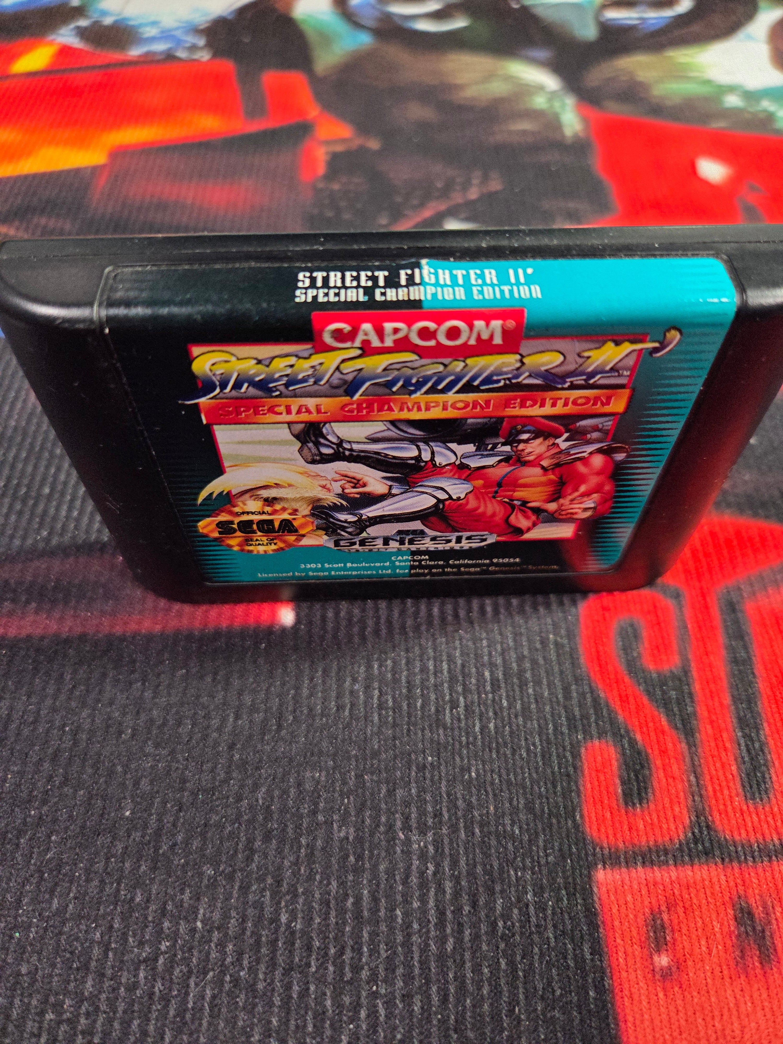STREET FIGHTER II SPECIAL CHAMPIONSHIP EDITION-SEGA GENESIS