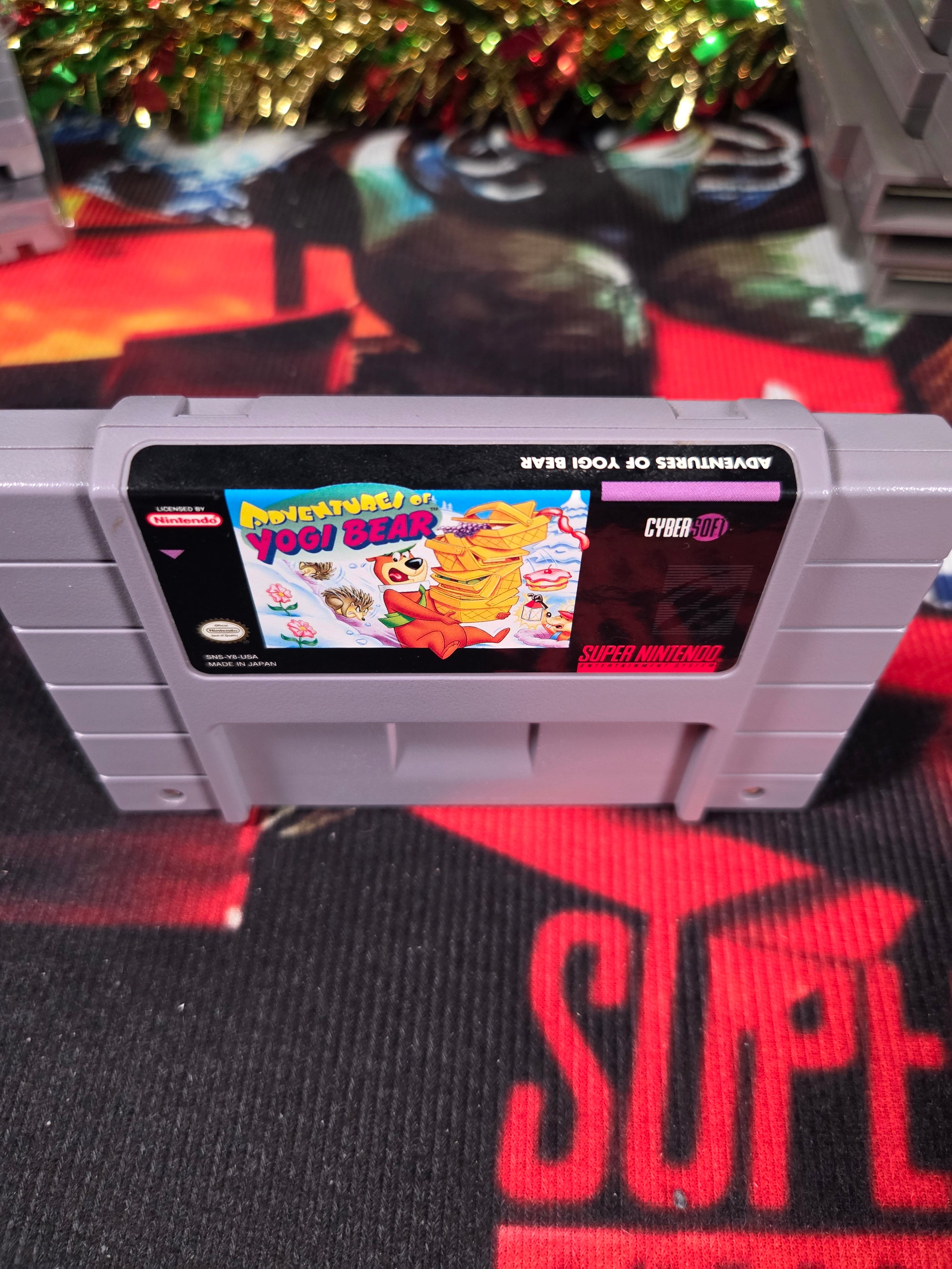 THE ADVENTURES OF YOGI BEAR-SNES