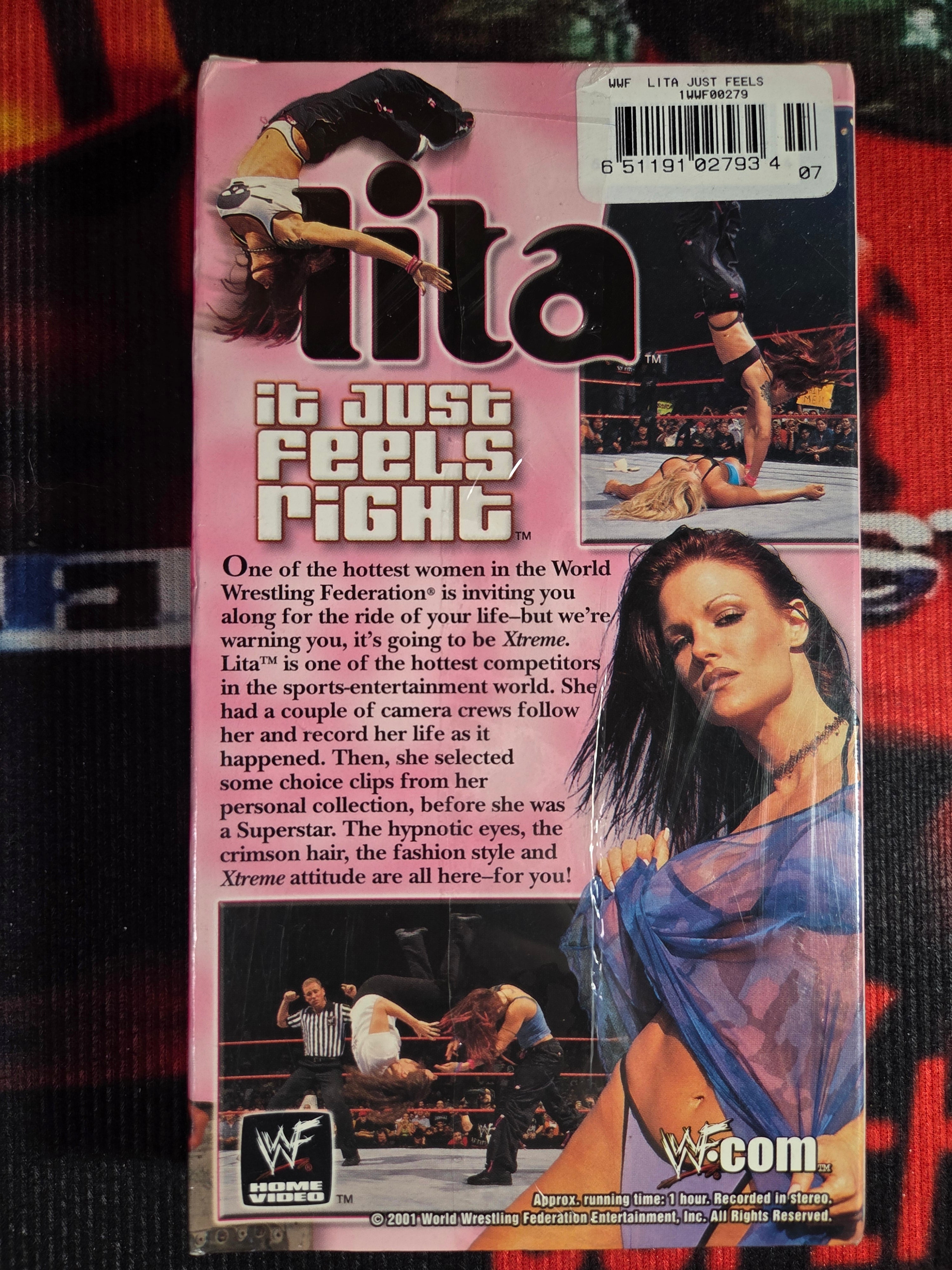 LITA IT JUST FEELS RIGHT-VHS