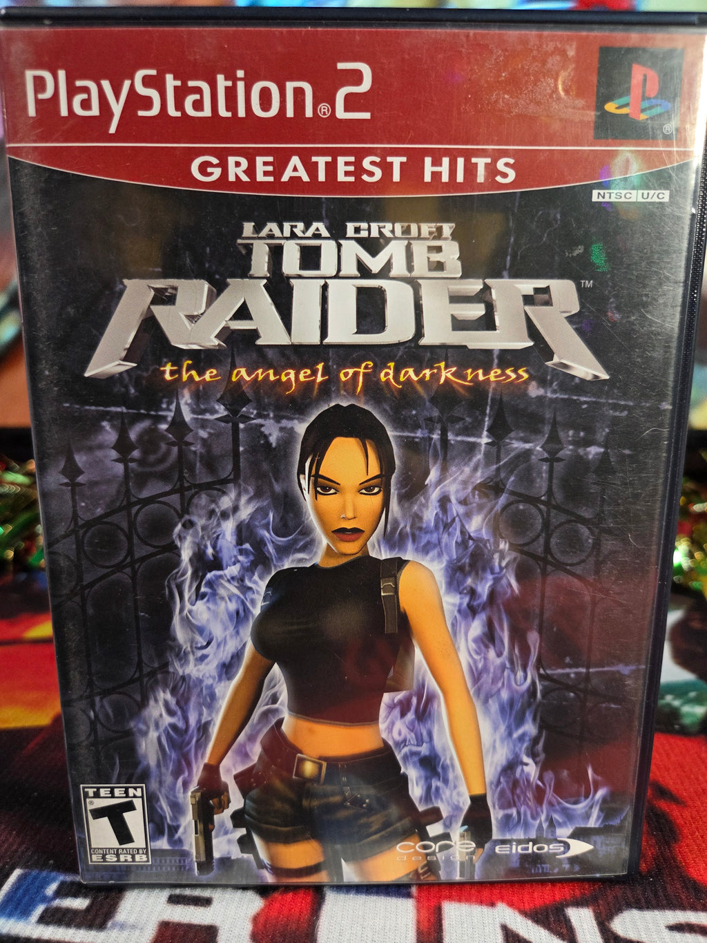 TOMB RAIDER THE ANGEL OF DARKNESS-PS2