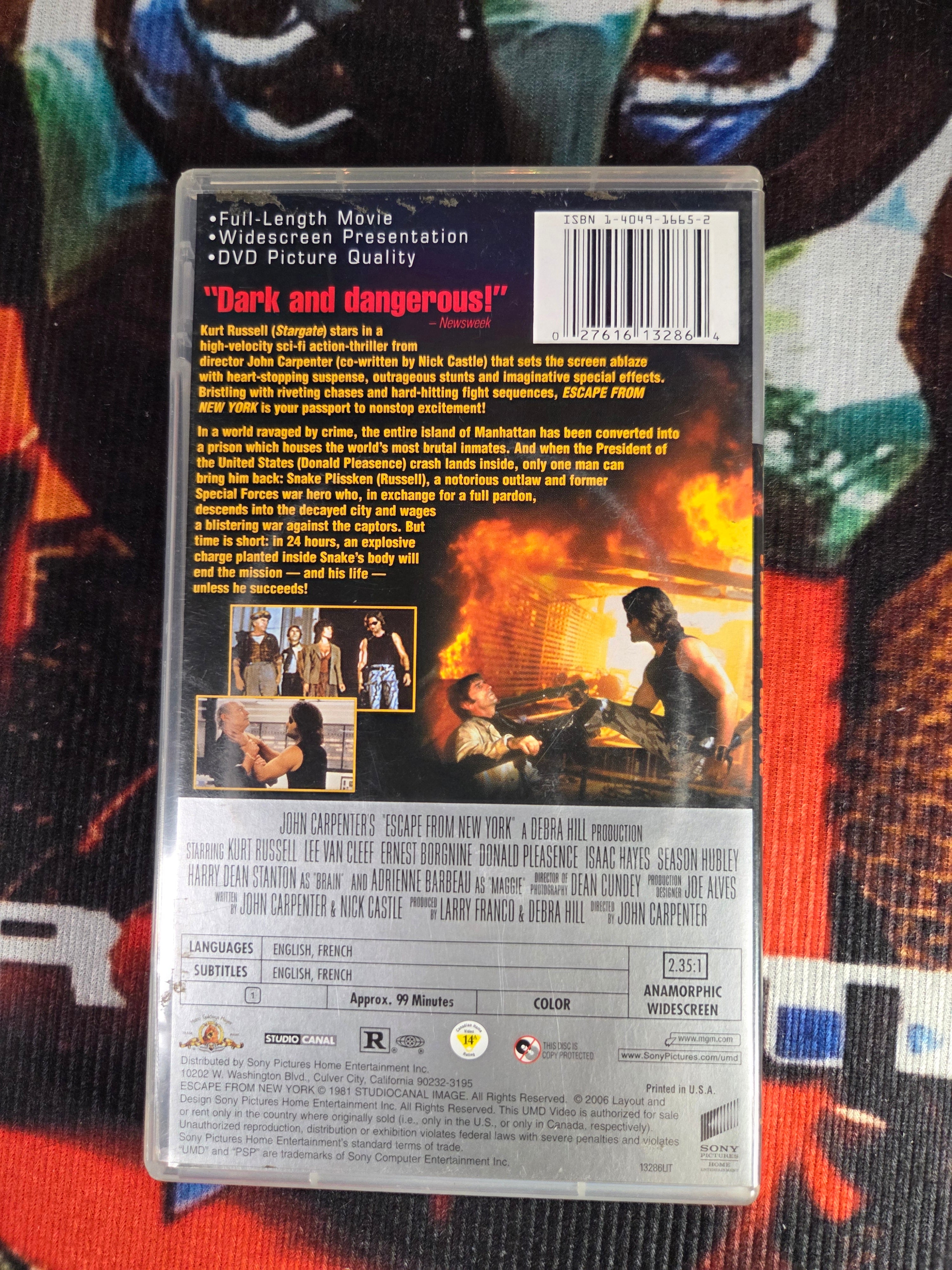 ESCAPE FROM NEW YORK-PSP