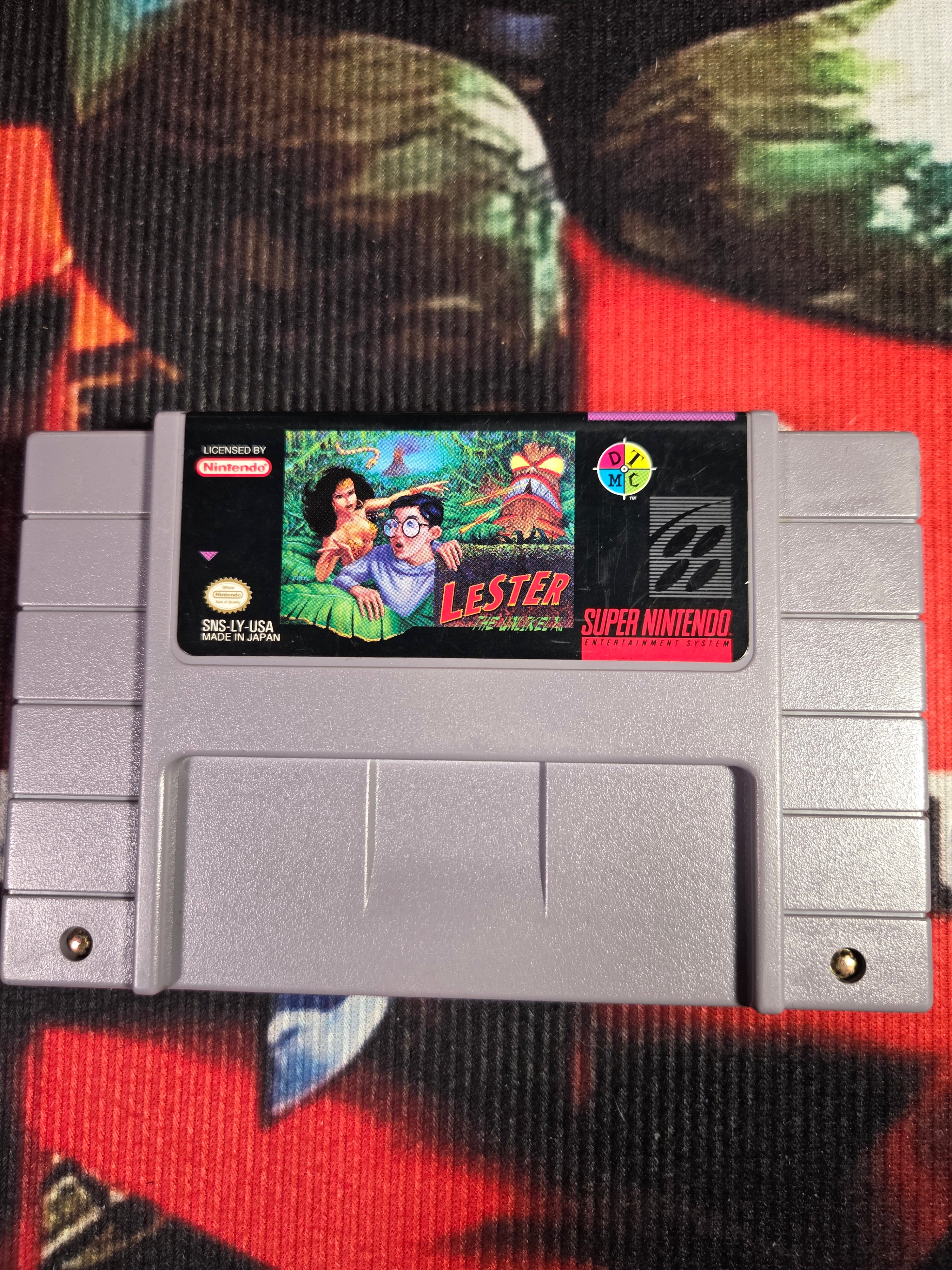LESTER THE UNLIKELY-SNES