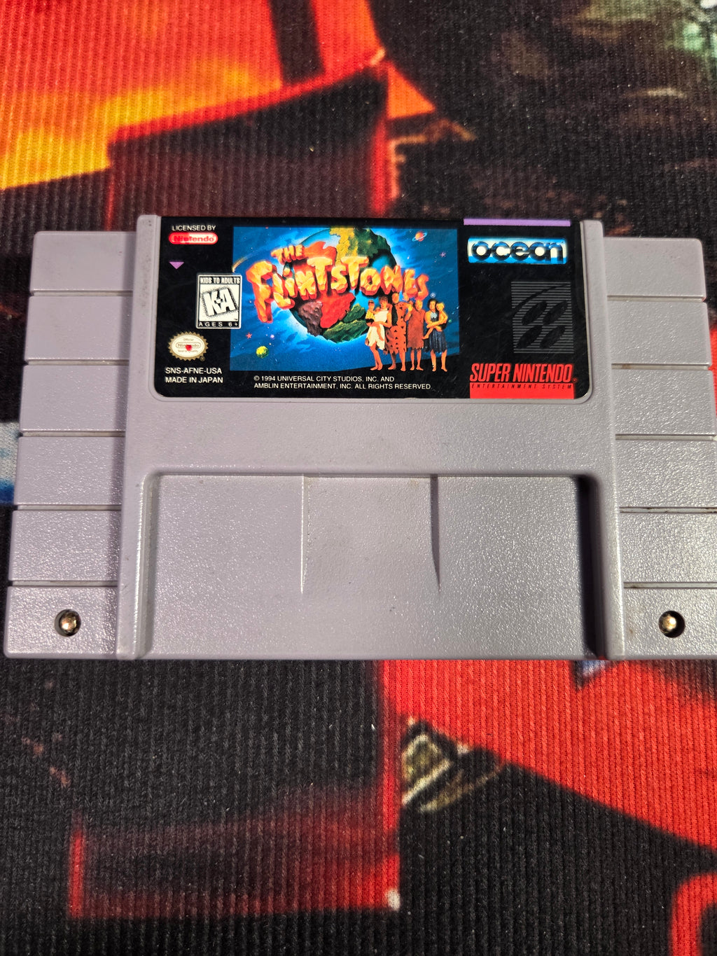THE FLINTSTONES-SNES