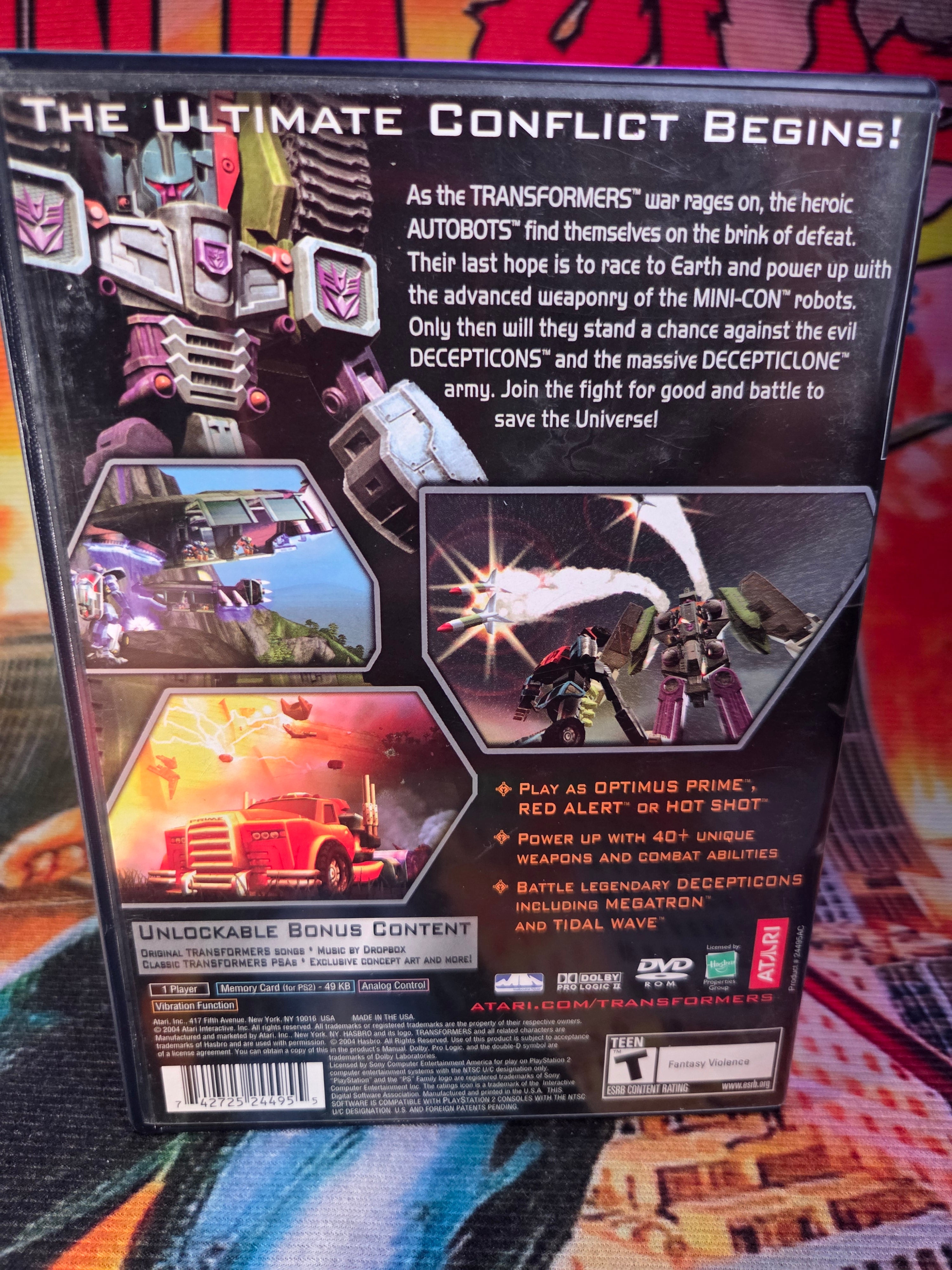 TRANSFORMERS-PS2
