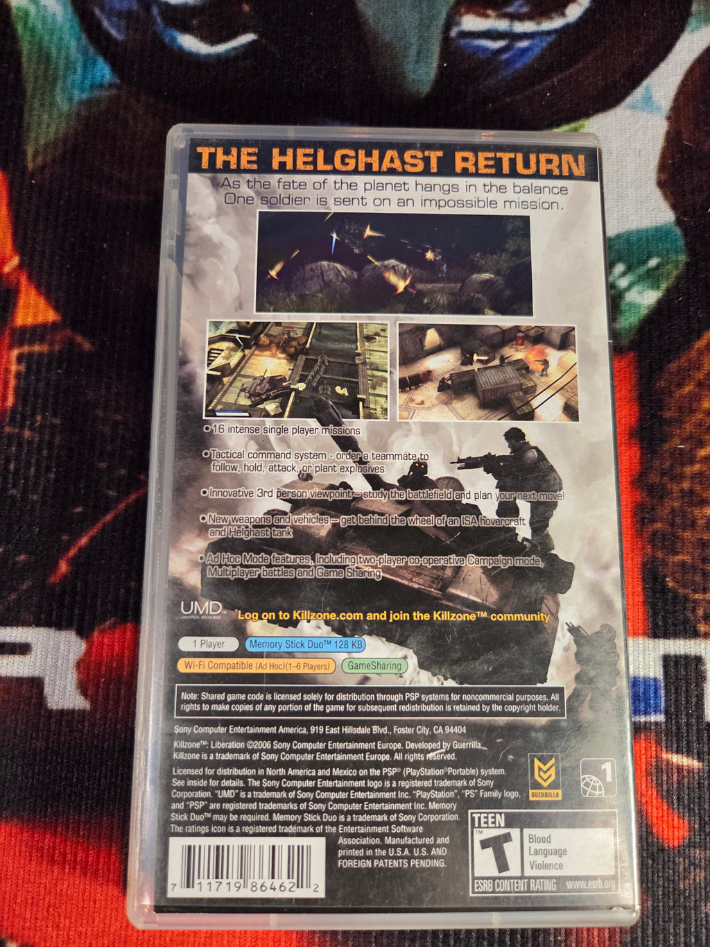 KILLZONE LIBERATION-PSP
