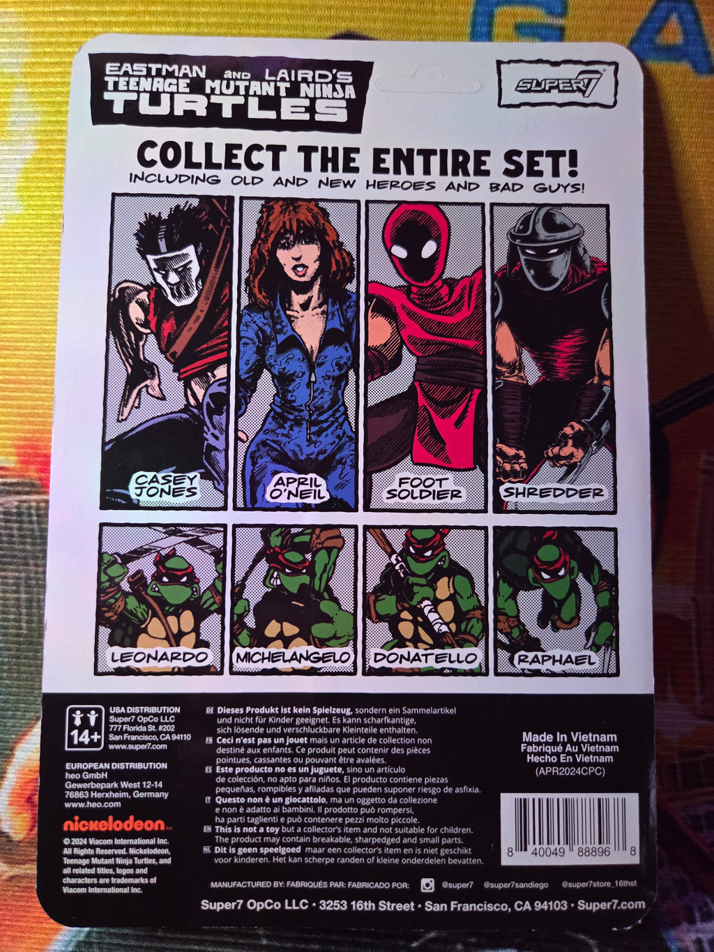 TEENAGE MUTANT NINJA TURTLES FOOT SOLDIER FIGURE